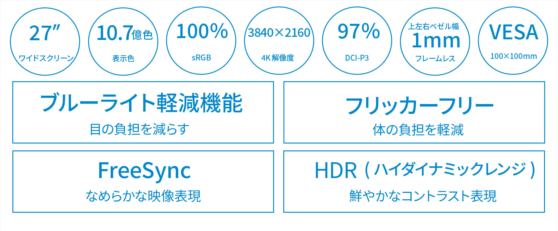 JAPANNEXT 27インチ 昇降式スタンド搭載4K(3840x2160)液晶モニター JN