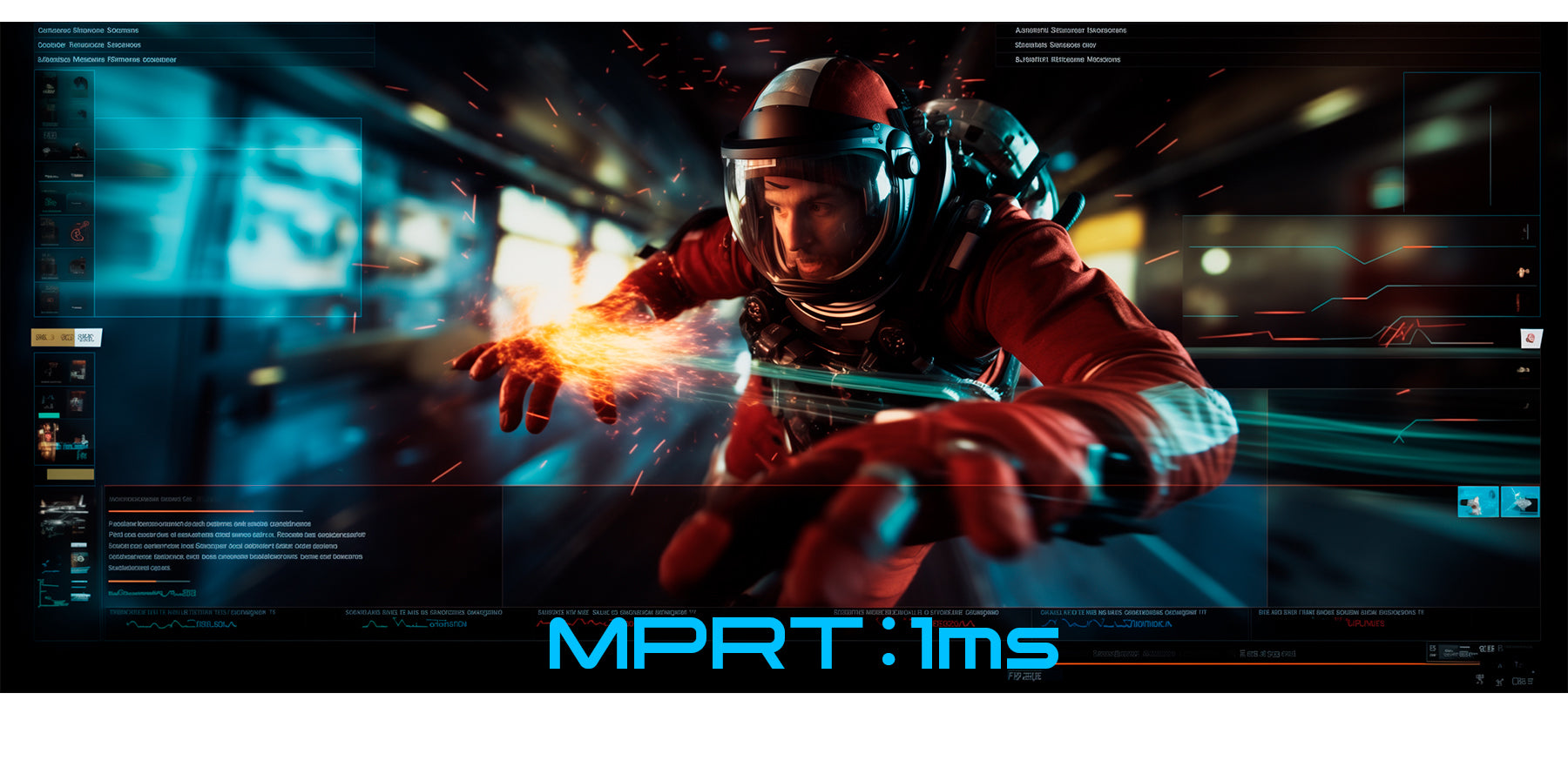 応答速度MPRT：1ms