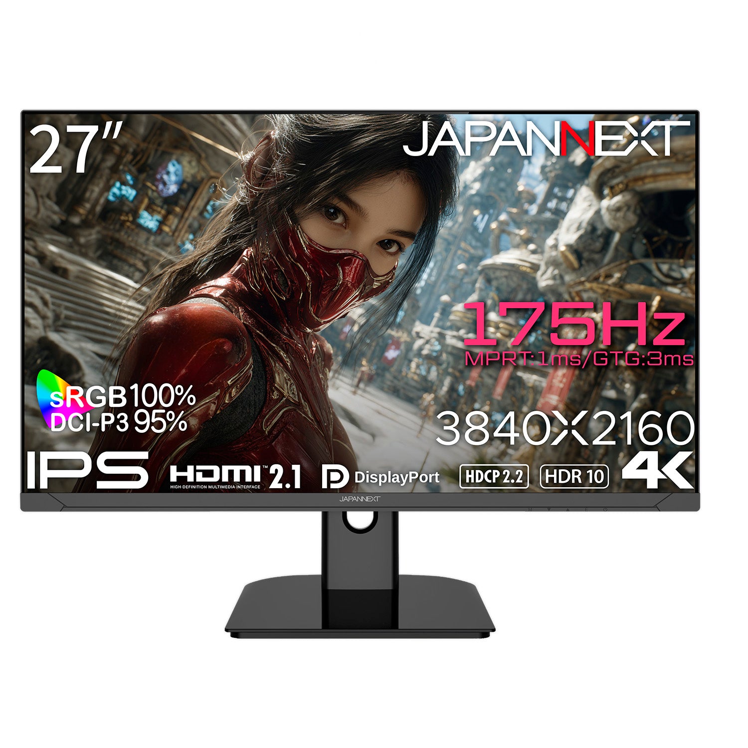 ECサイト限定】 JAPANNEXT 27インチ IPSパネル搭載 175Hz/1ms(MPRT