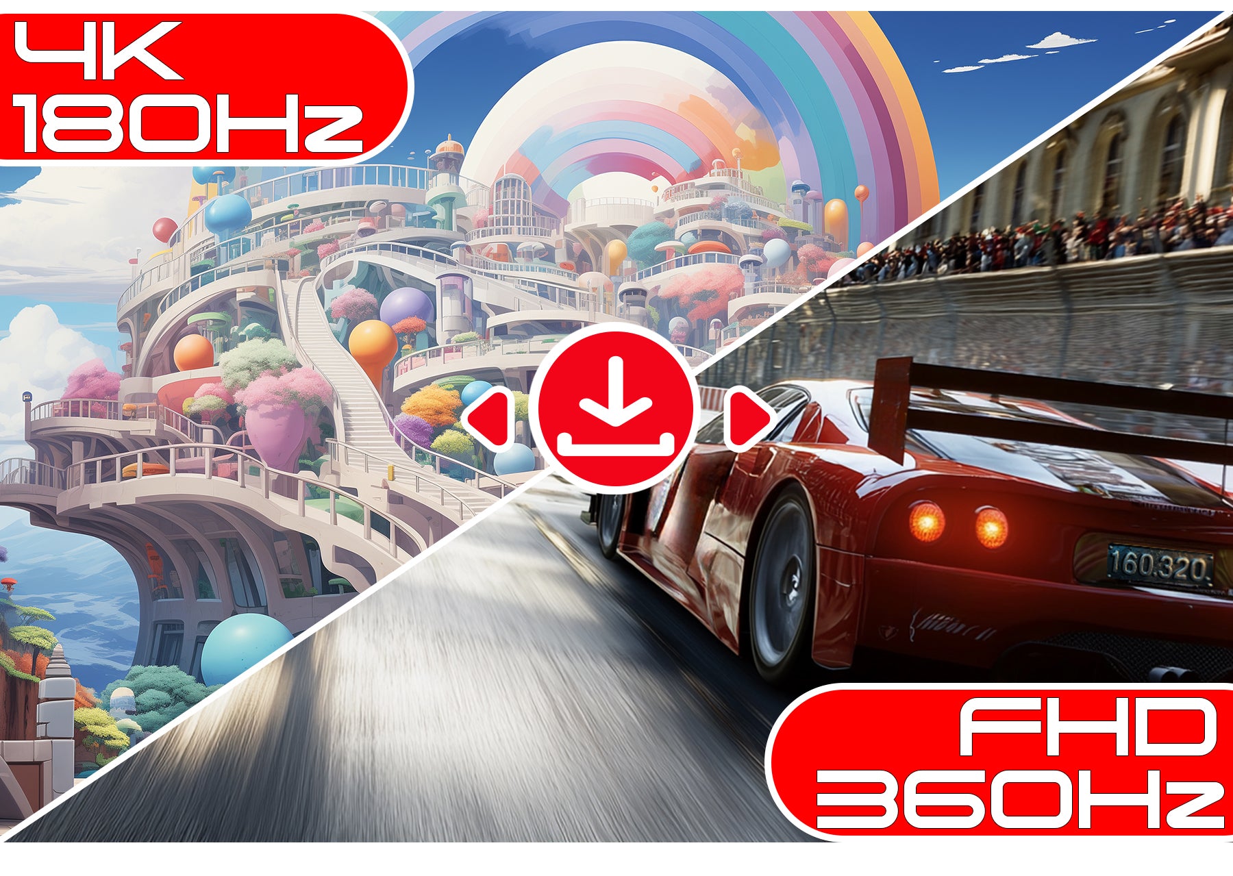 Dual Frame Rate技術採用