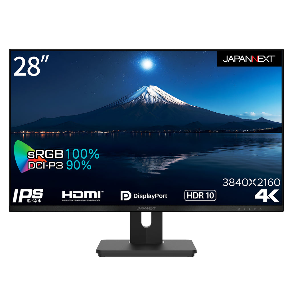 JAPANNEXT 28型 IPS 4K液晶モニター JN-IPS28FLUHDR-HSP_Thumbnails1