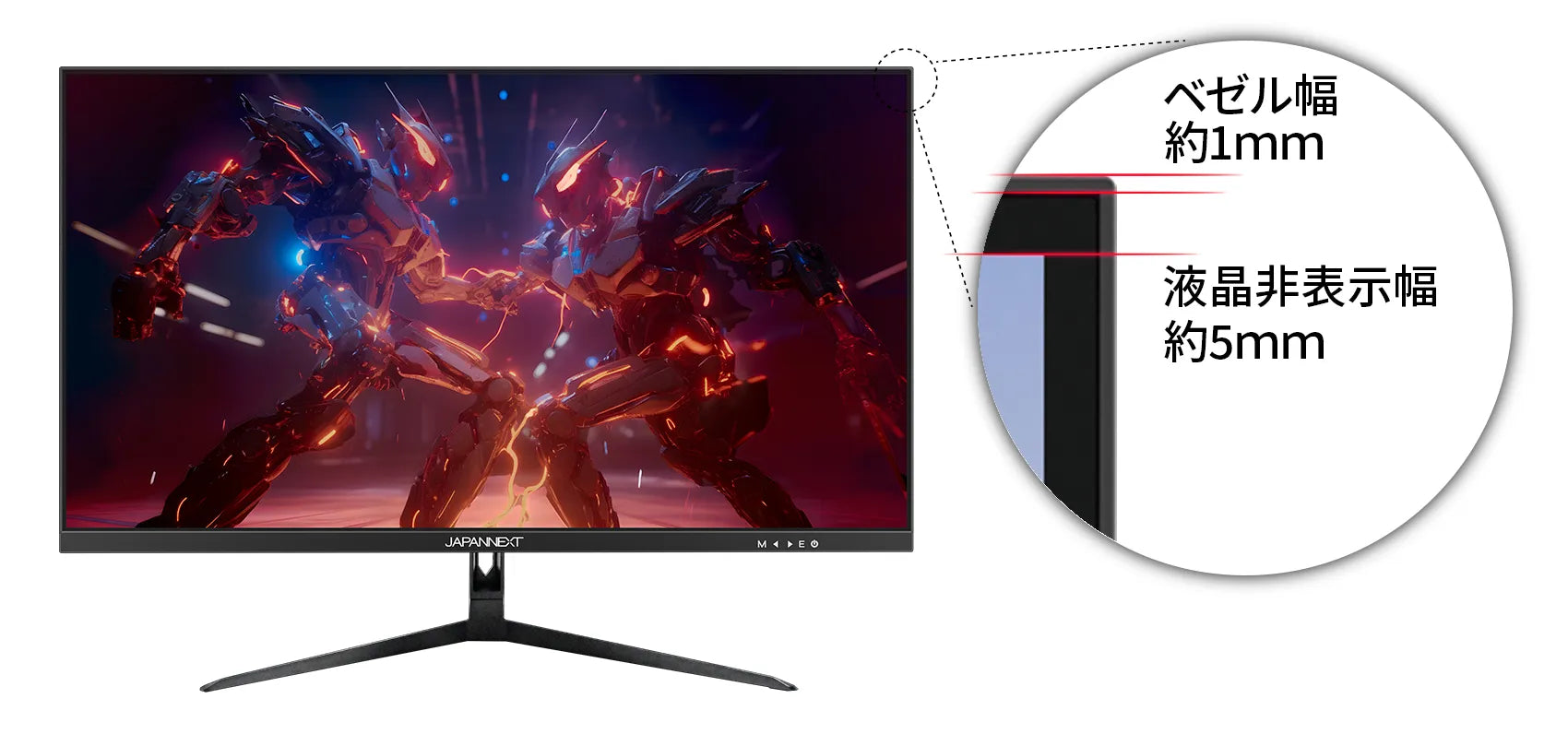 JAPAN NEXT 4K HDR 28型 LEDモニター JAPANNEXT 28インチ 4K(3840x2160)解像度 144Hzリフレッシュ