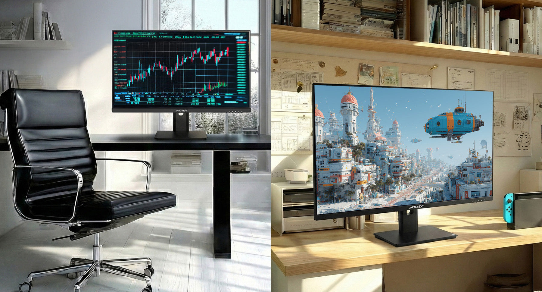 幅広く使える4Kモニター