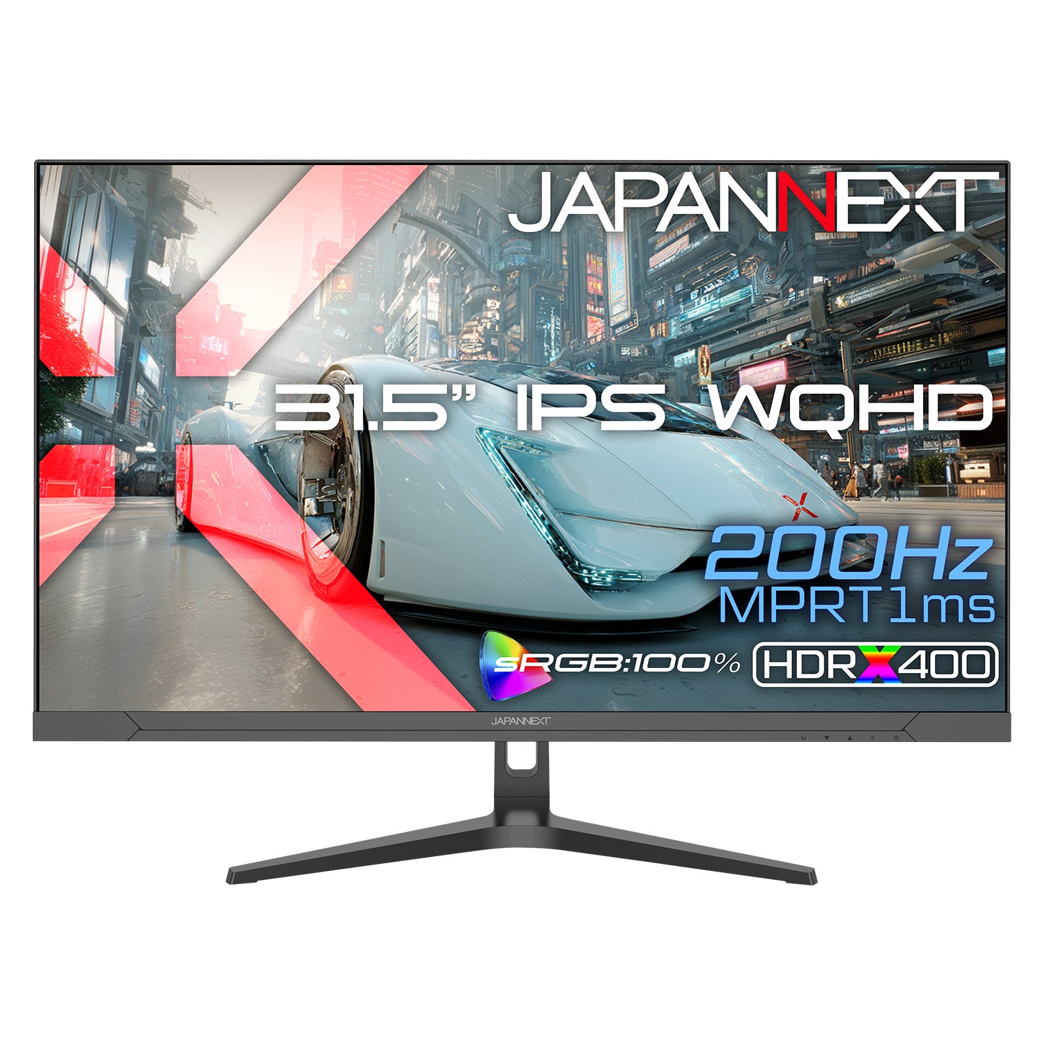 【受け渡し予定確定済】ゲーミングモニター ECサイト限定】JAPANNEXT 23.8インチ IPSパネル搭載 180Hz対応 フルHD