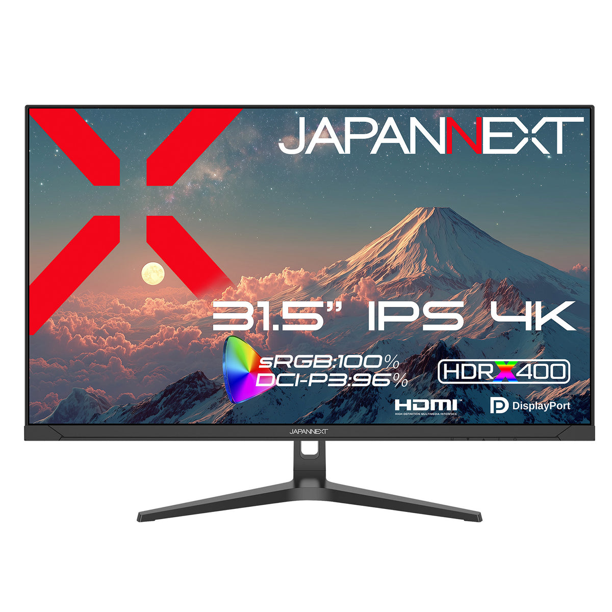 JAPANNEXT 31.5インチ IPSパネル搭載 4K(3840x2160)解像度 液晶 