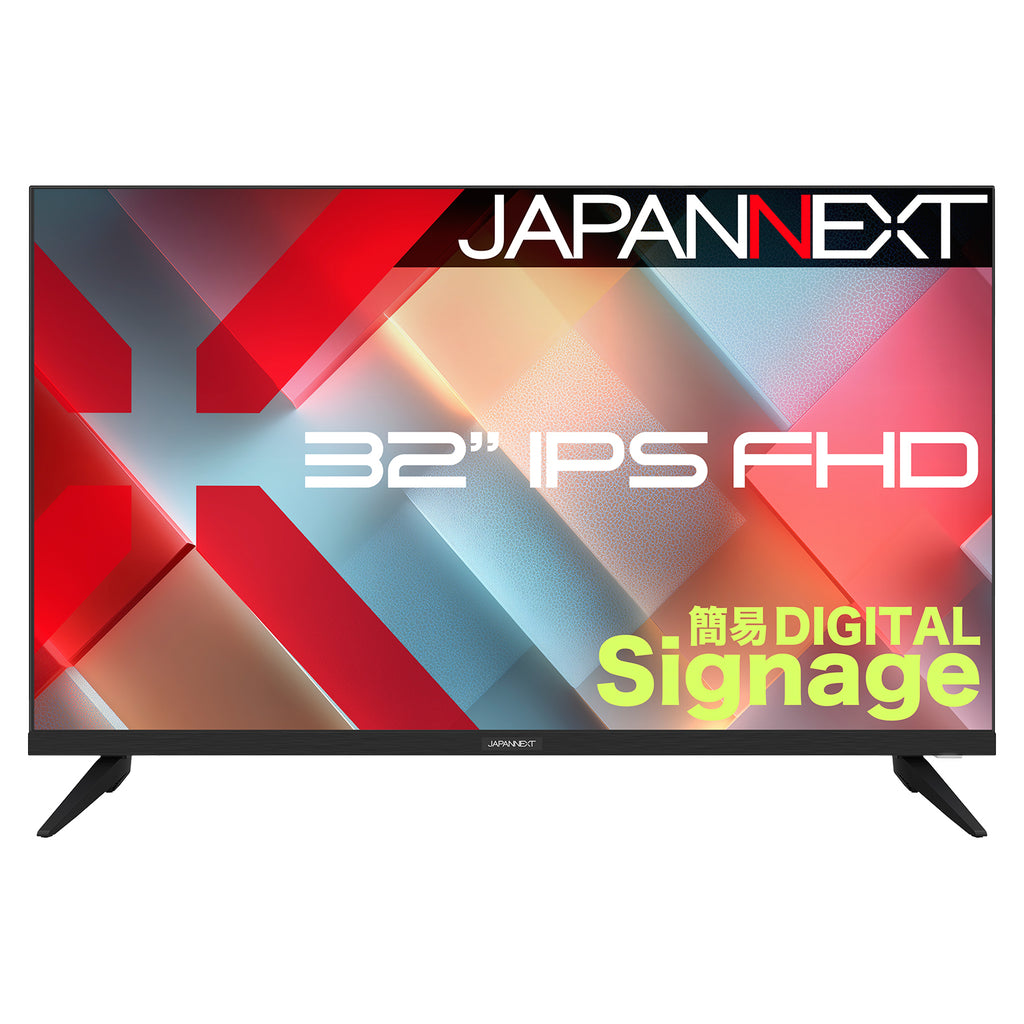 JAPANNEXT 32インチ IPSパネル搭載 フルHD(1920x1080)解像度 液晶 