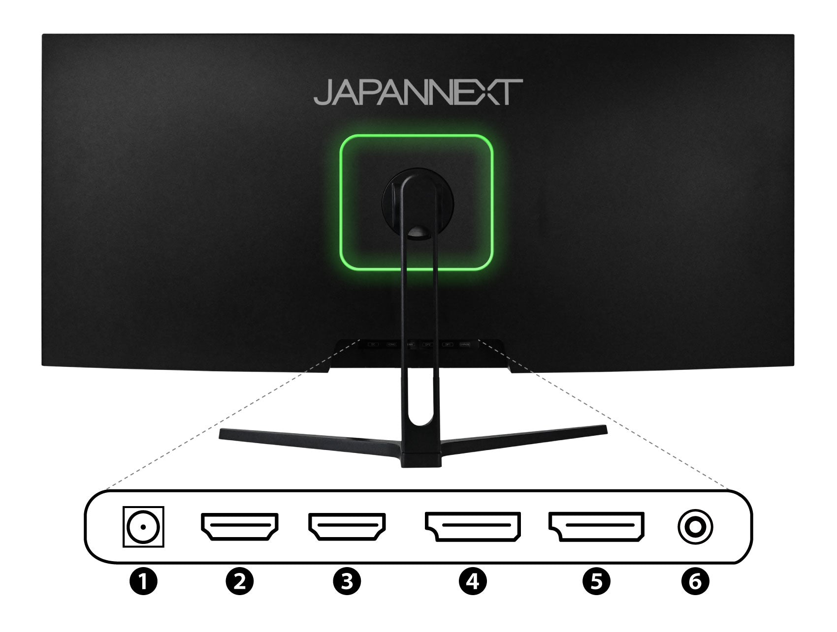 JAPANNEXT 34インチIPSパネル UWQHD(3440x1440)解像度ウルトラワイドモニター JN-IPS3401UWQHDR HDMI  DP