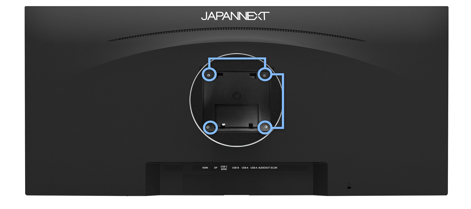 Japannext 34インチ 4K ウルトラワイドモニター スタンドなし【1】 JAPANNEXT 34インチ IPSパネル搭載 UWQHD(3440×1440)解像度 ウルトラ