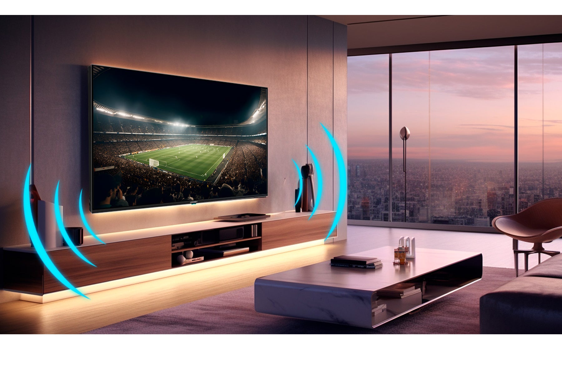 スピーカー搭載