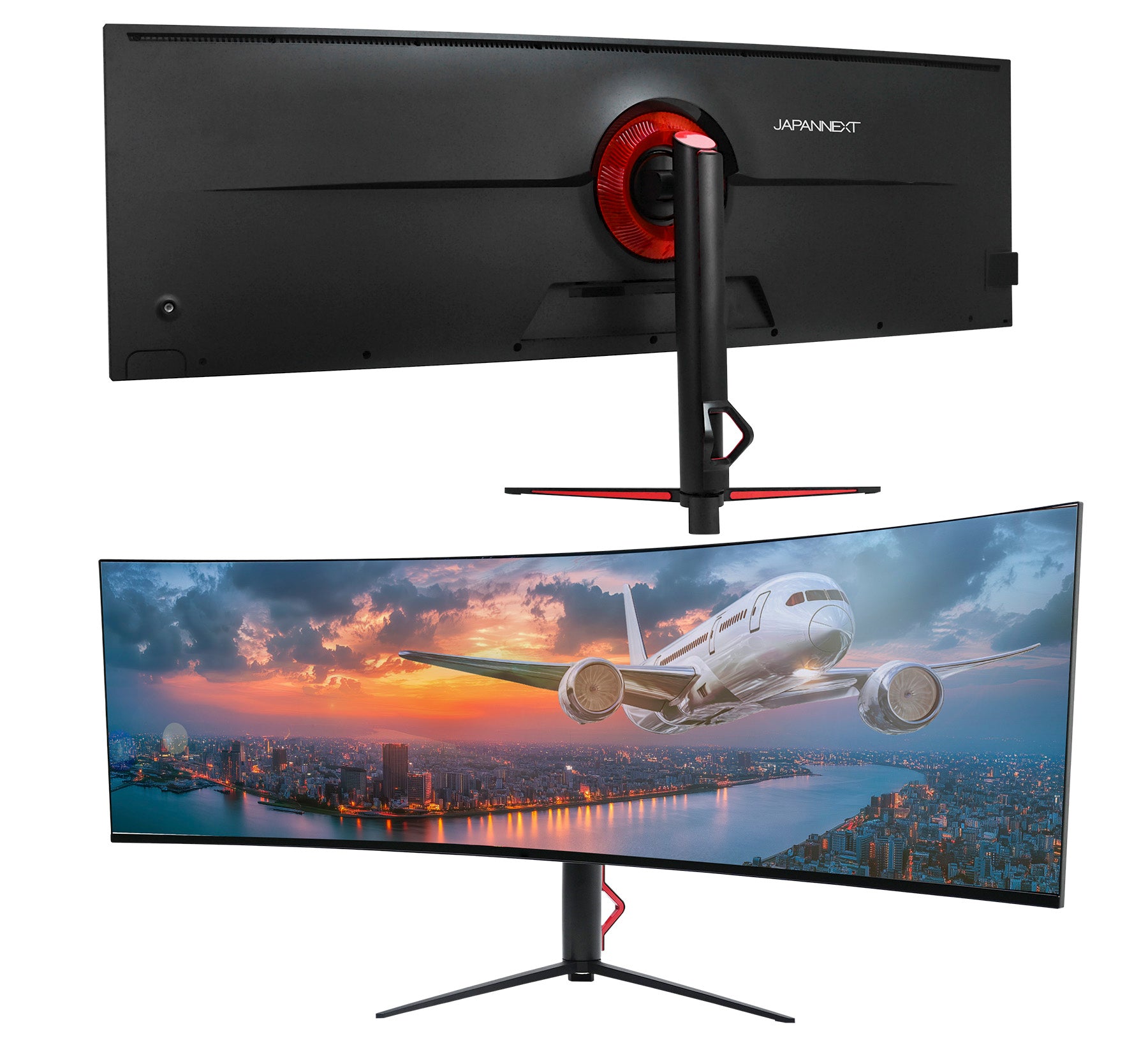 JAPANNEXT 49インチ IPSパネル搭載 144Hz/1ms(GTG:OD)対応 Dual
