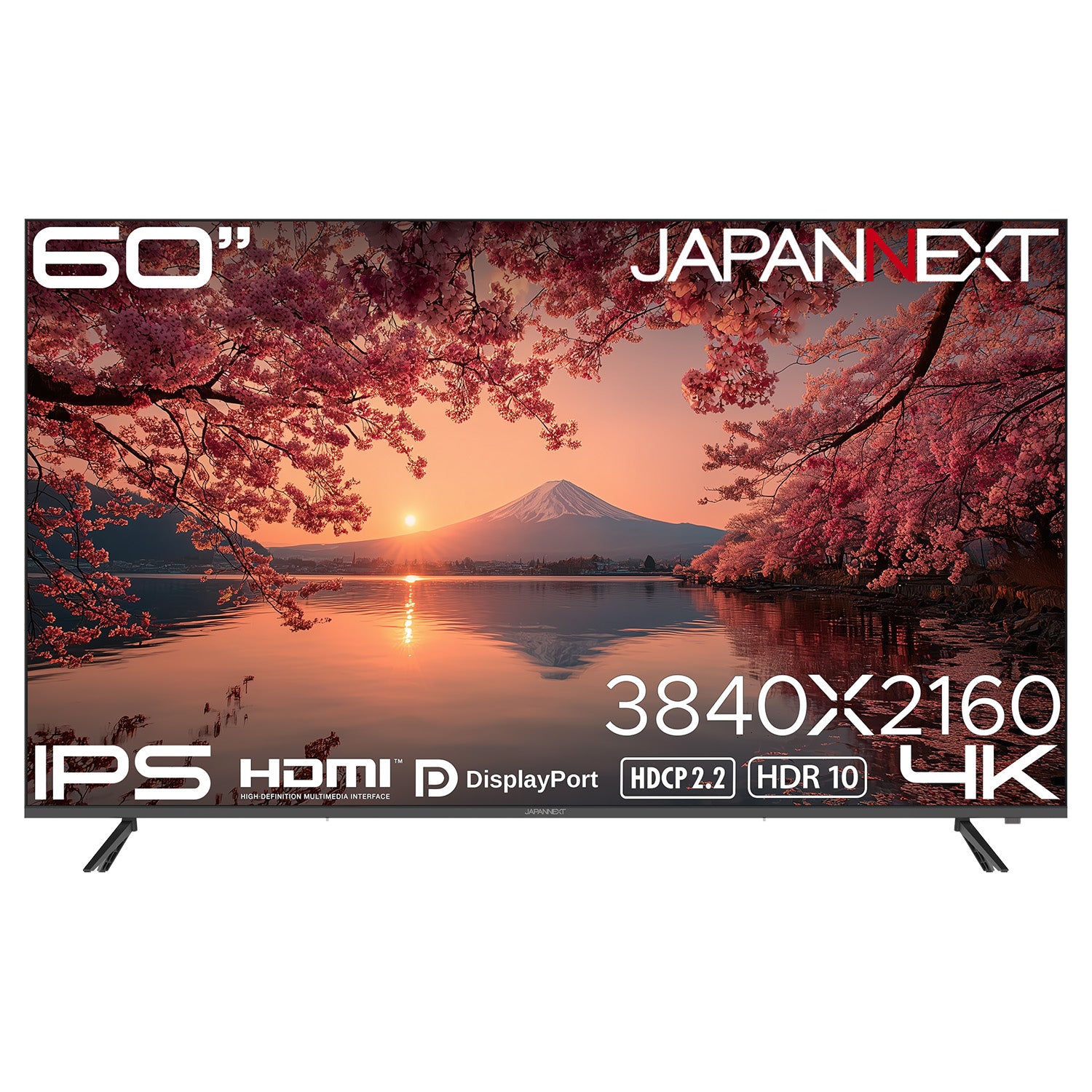 2年保証モデル】JAPANNEXT 60インチ IPSパネル搭載 4K(3840×2160