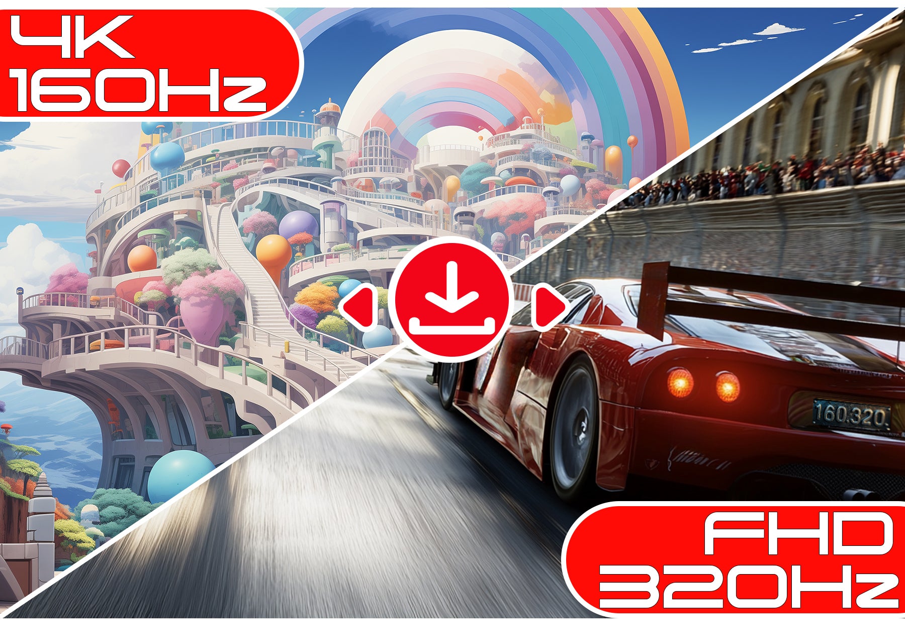 Dual Frame Rate技術採用