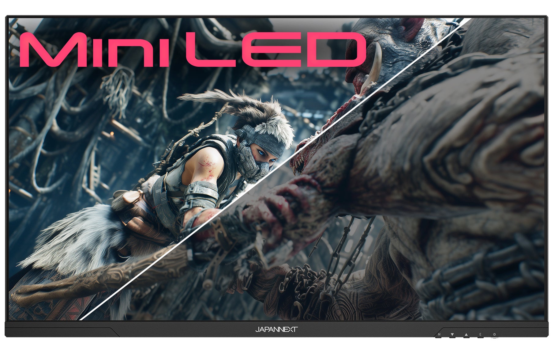 速さ・​奥行き・立体感を両立するMini LED