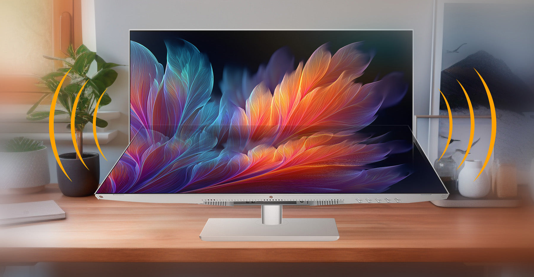 スピーカー搭載