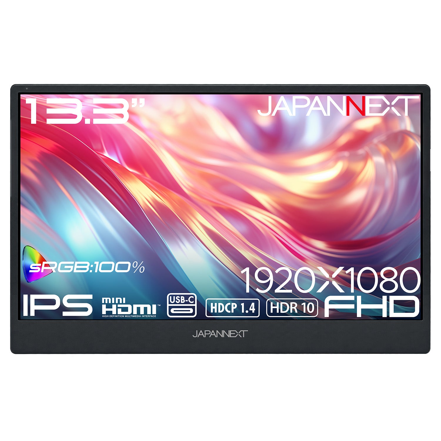 ECサイト限定】JAPANNEXT 13.3インチ IPSパネル搭載 フルHD(1920×1080