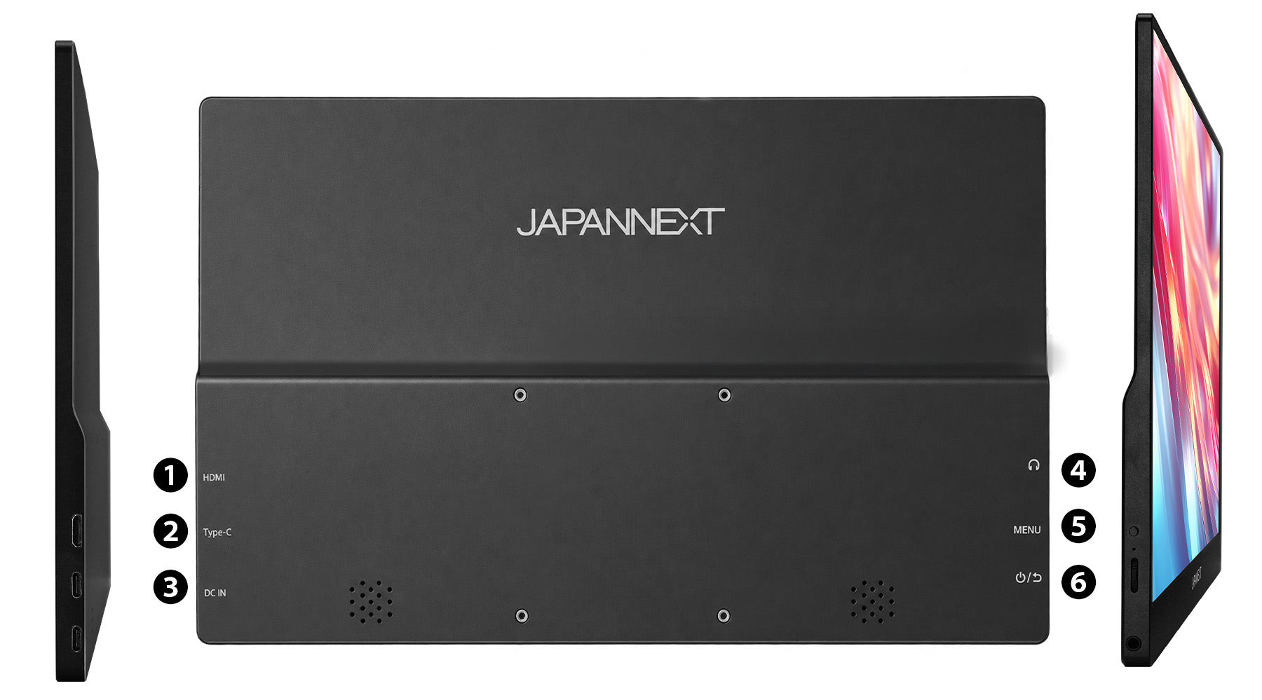 充実のインターフェイス