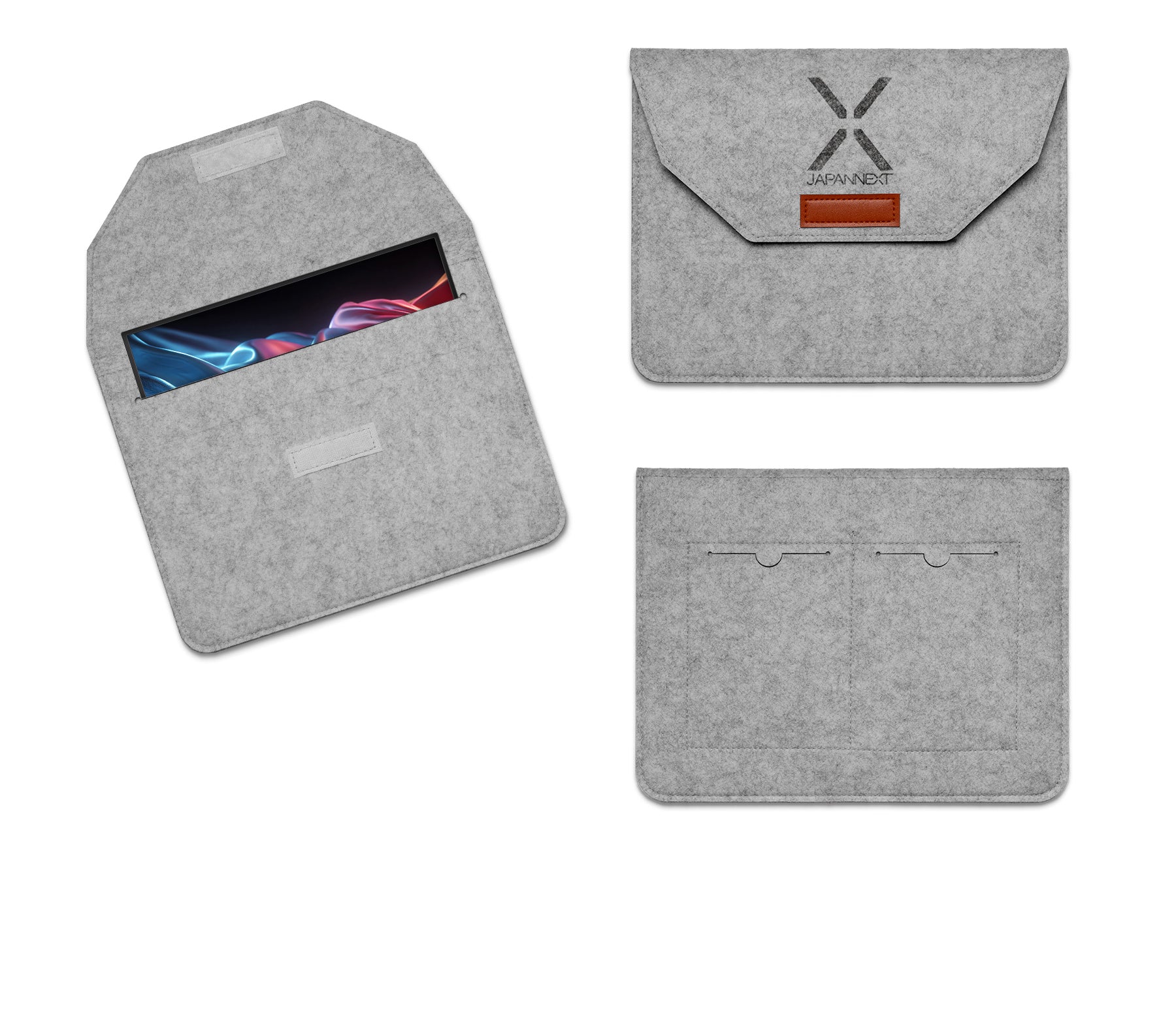 携帯に便利な特製ケースを同梱