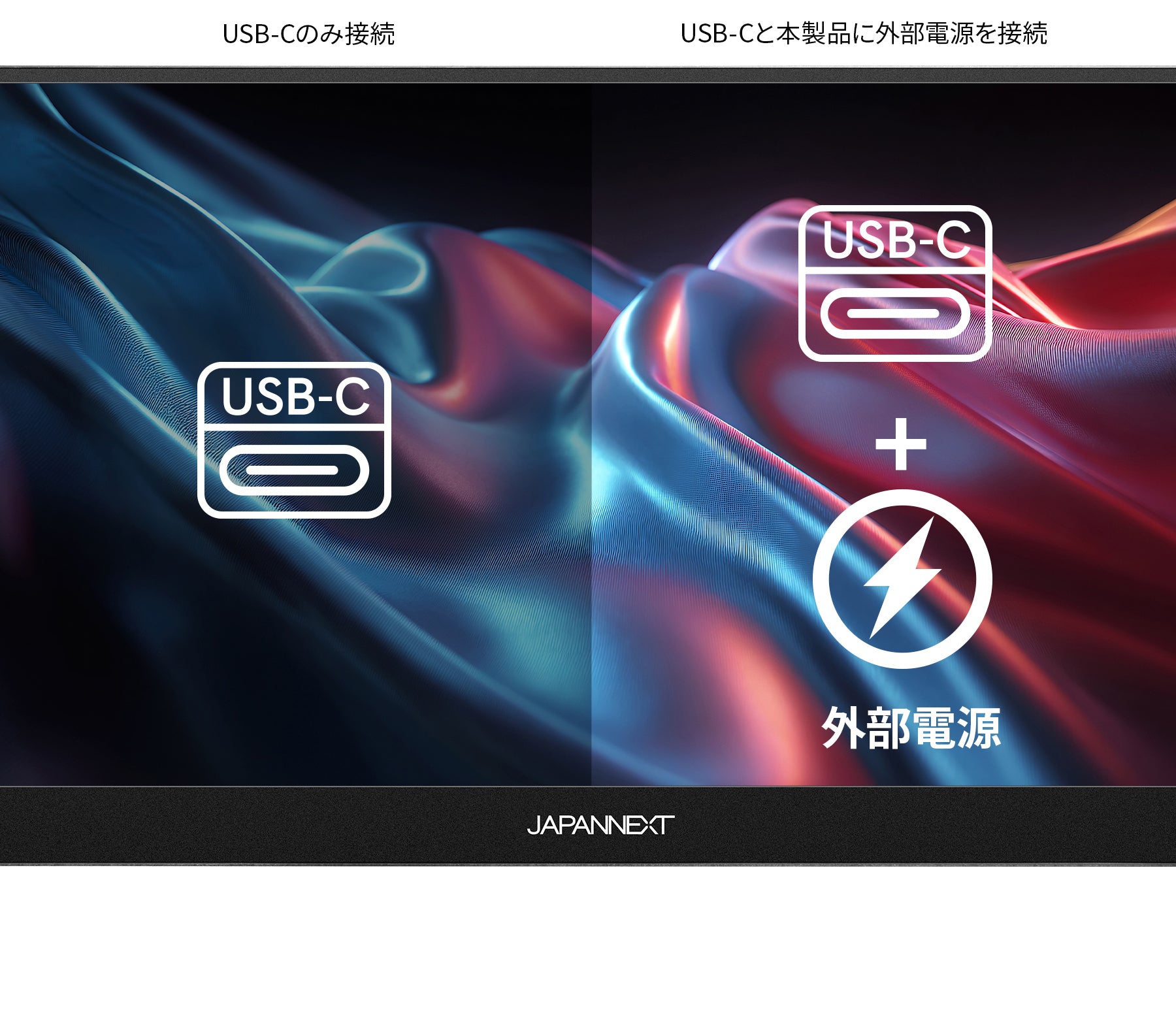  USB-C接続時の明るさについて