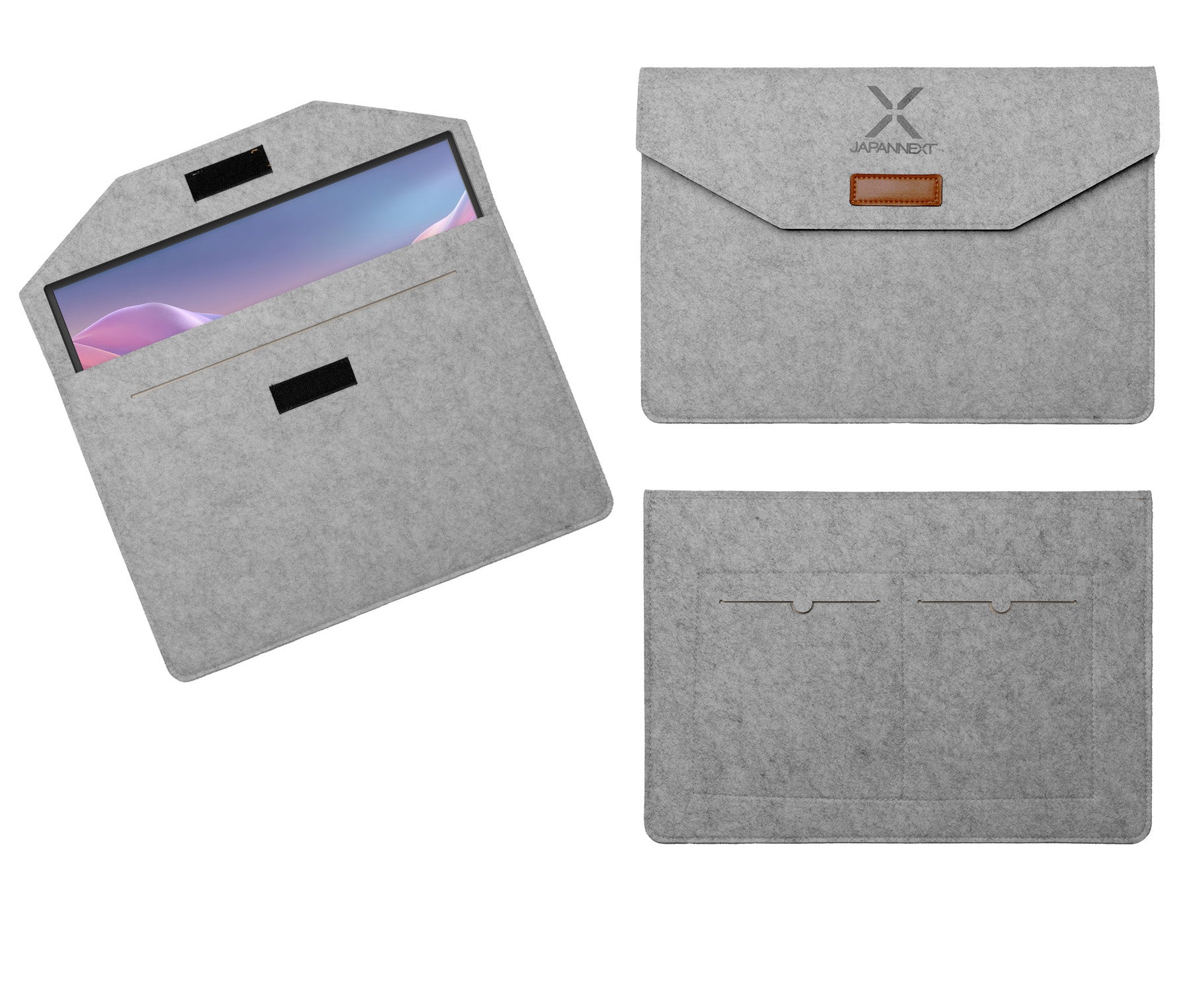 携帯に便利な特製ケースを同梱