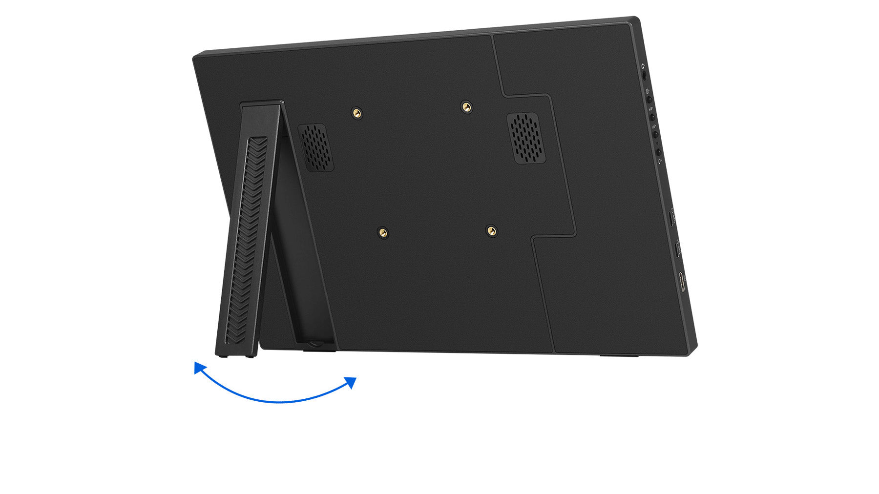 自立式キックスタンド装備