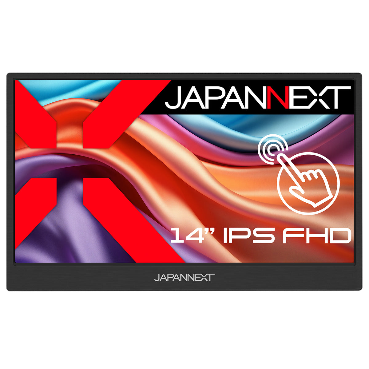 ECサイト限定】JAPANNEXT 14インチ IPSパネル搭載 10点マルチタッチ 