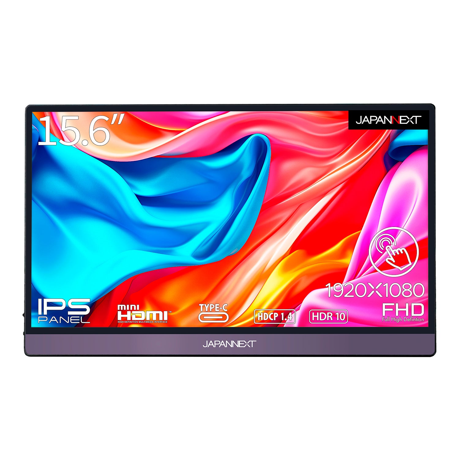 JAPANNEXT 15.8型 フルHD モバイルモニター（非光沢） JN-MD