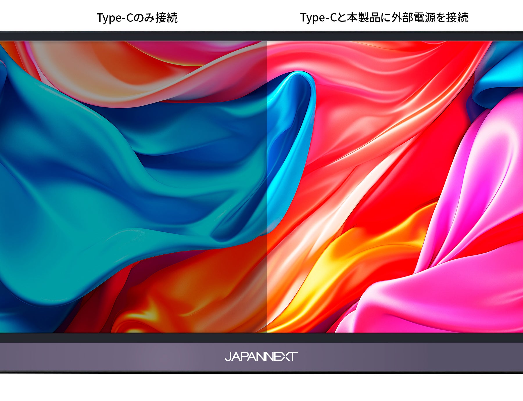 JAPANNEXT 15.6インチ タッチパネル搭載 フルHD(1920x1080)解像度 モバイルモニター JN-MD-IPS1564FHDR-T  USB Type-C miniHDMI HDR スマートケース付き