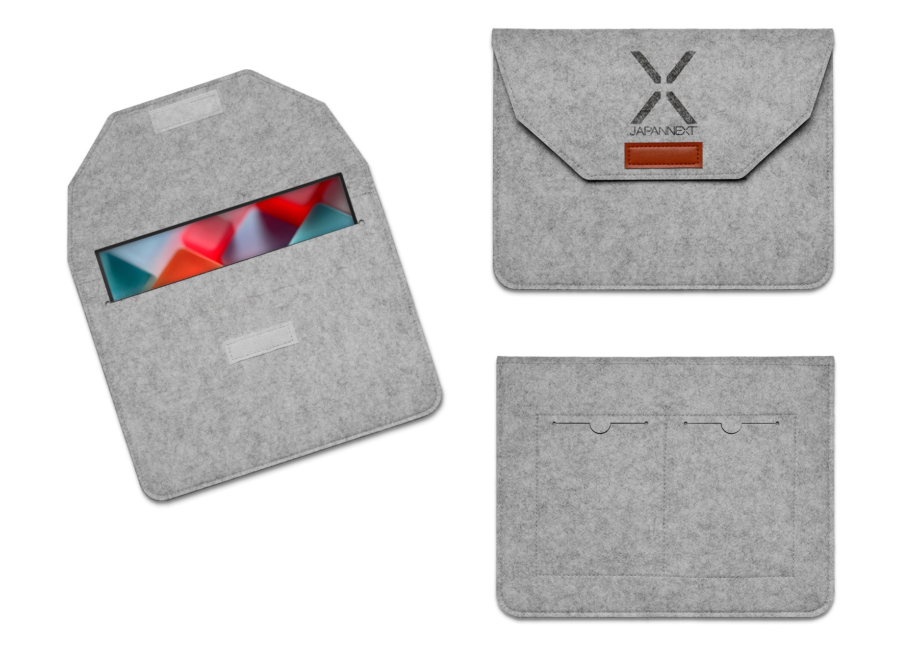 携帯に便利な特製ケースを同梱