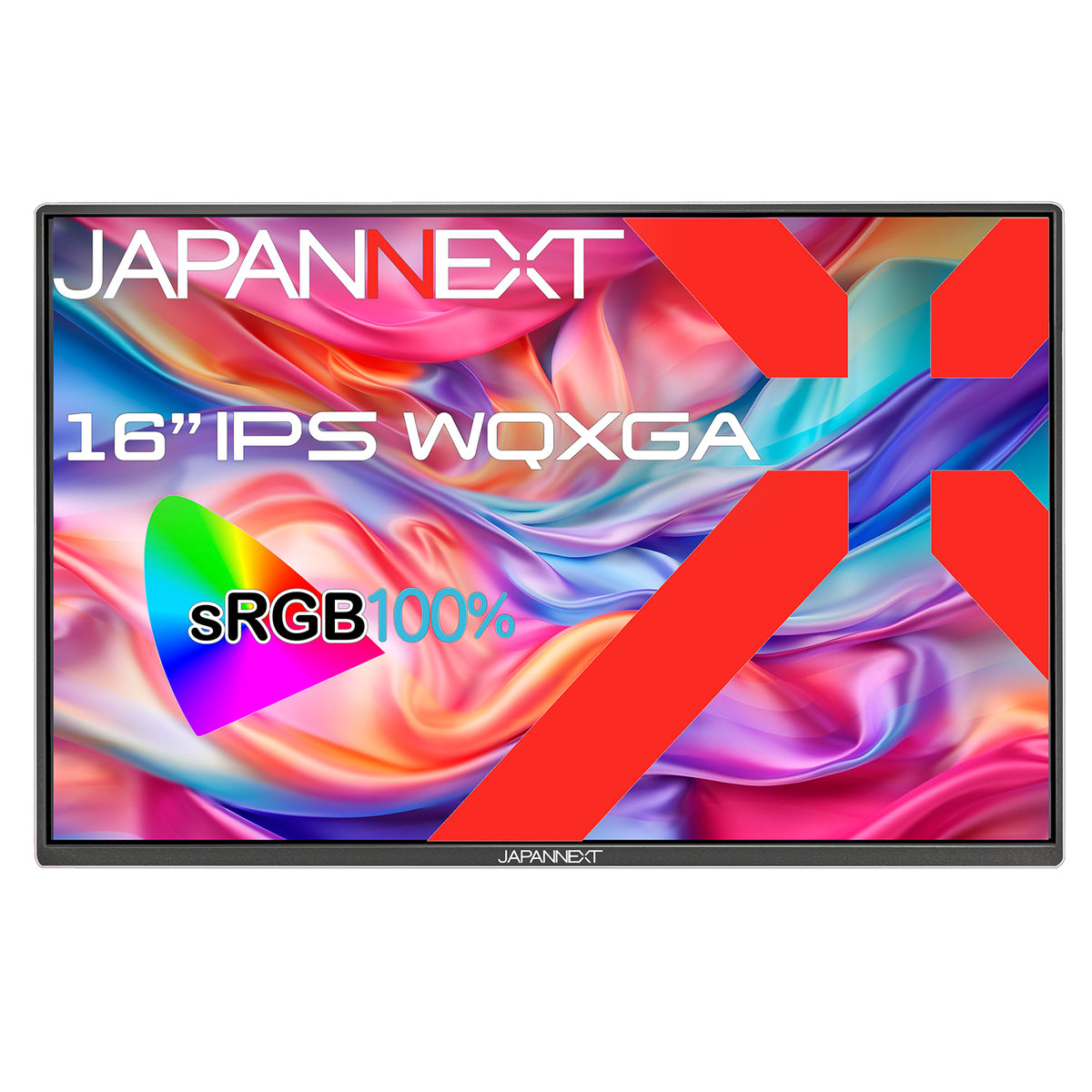 JAPANNEXT 16インチ IPSパネル搭載 WQXGA(2560x1600)解像度 モバイル  