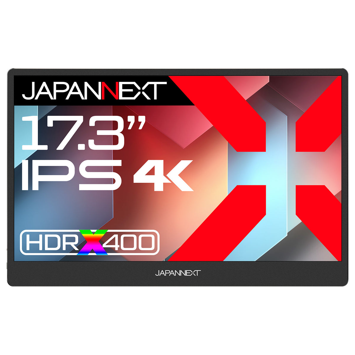 JAPANNEXT 17.3インチ IPSパネル搭載 4K(3840x2160)解像度 モバイル 