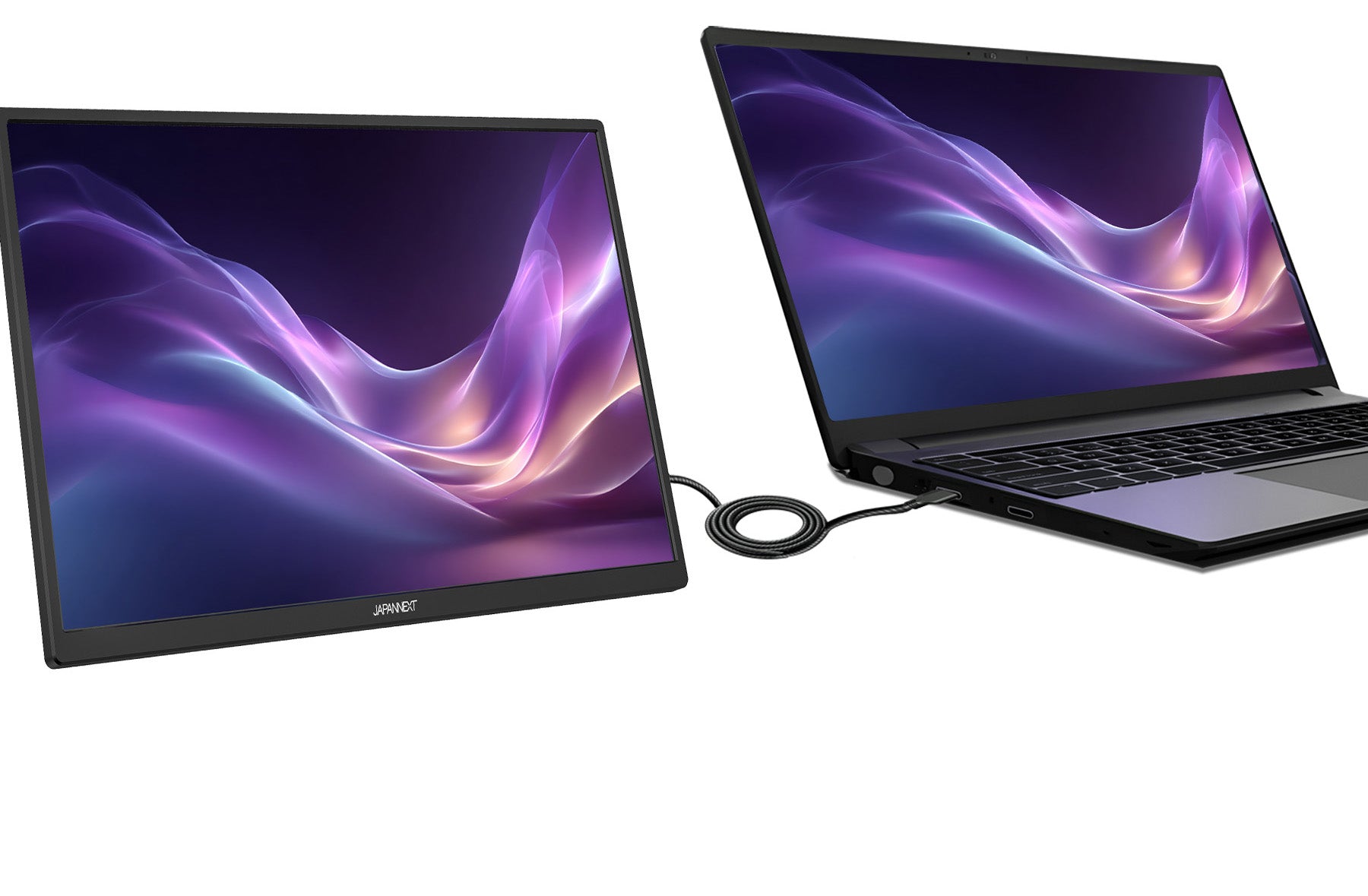 デュアルディスプレイがどこでも可能