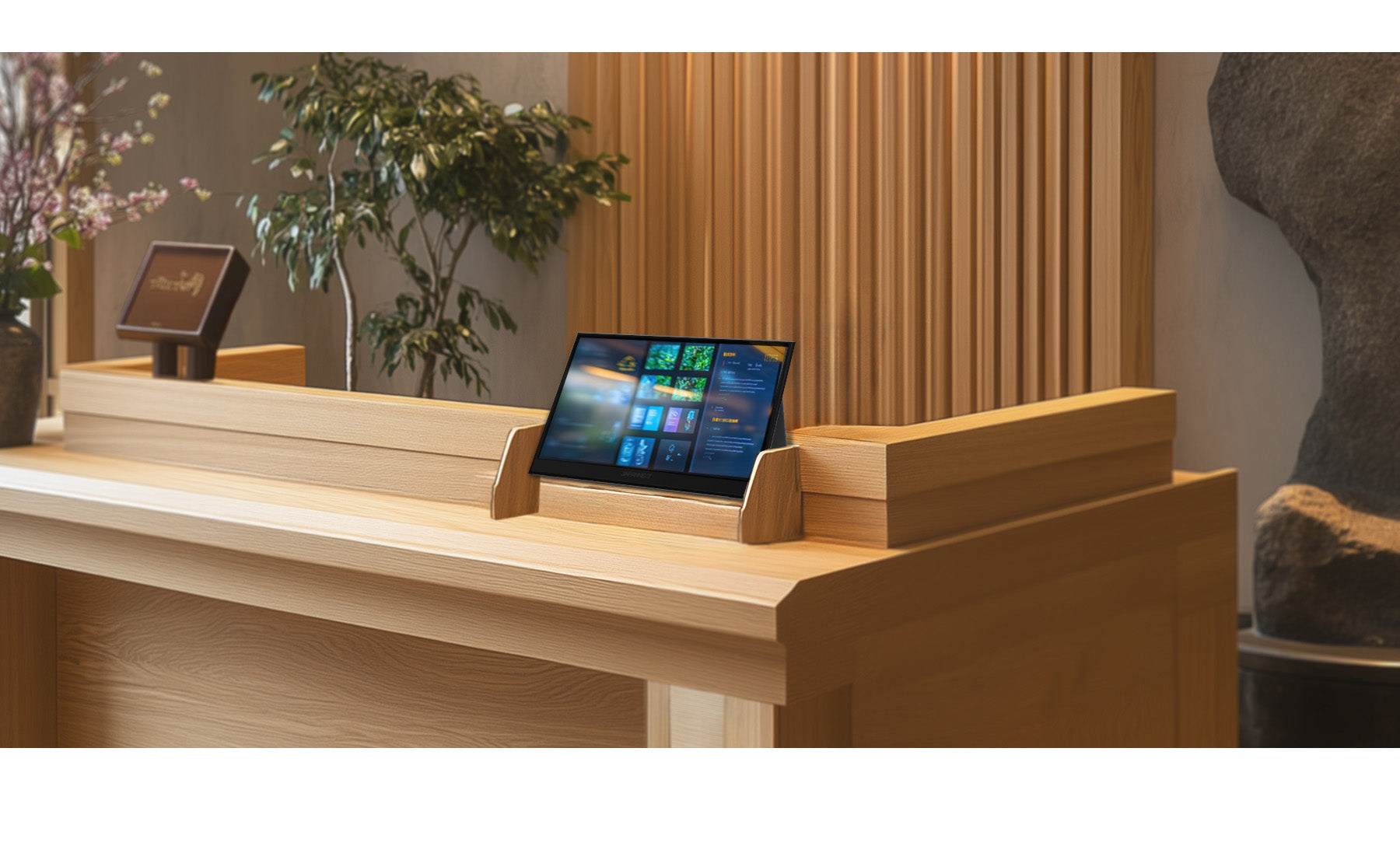 簡単設置、コンパクトなデジタルサイネージ