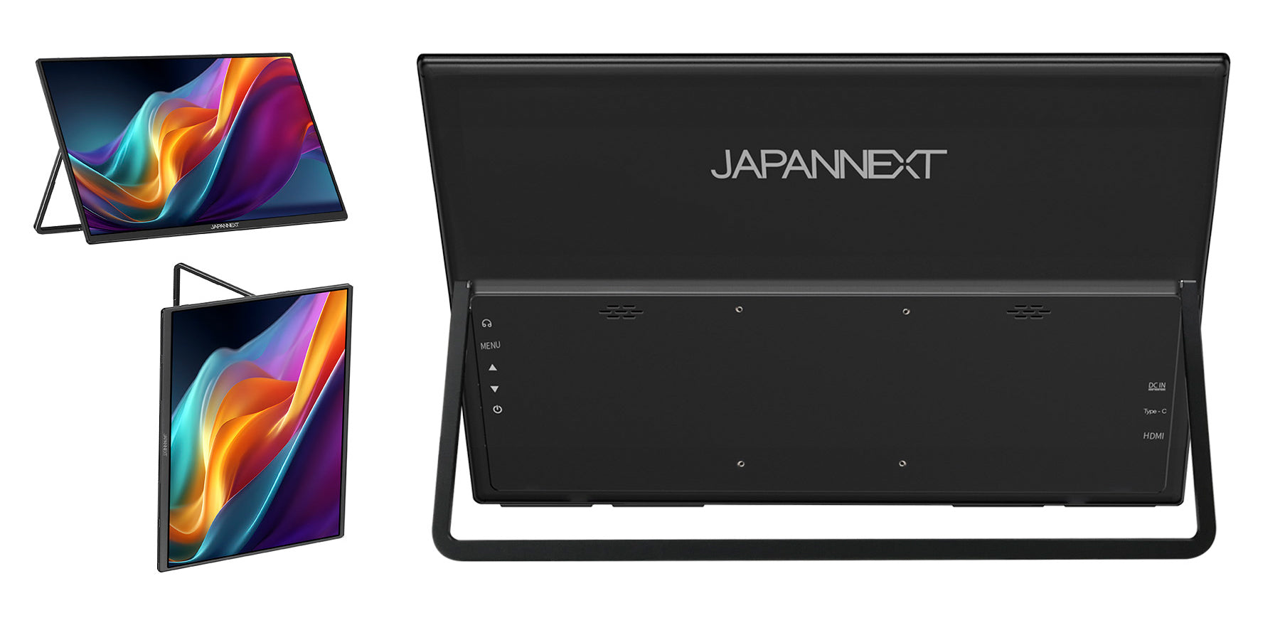 23.8インチ IPSパネル 100Hz対応 大型モバイルモニター