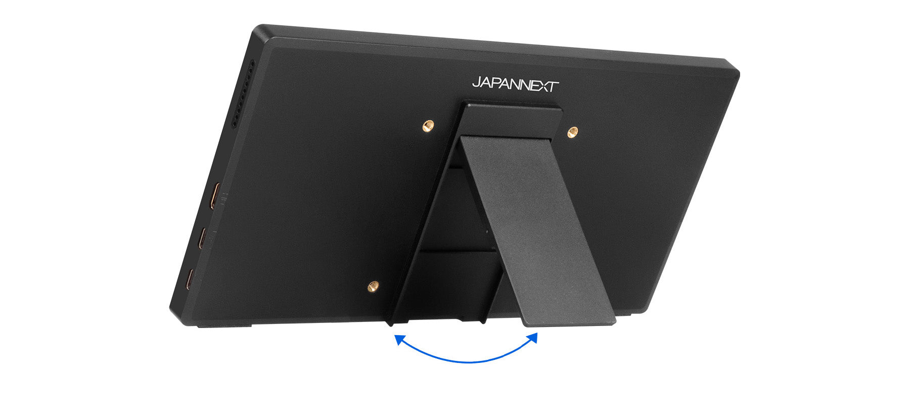 自立式キックスタンド装備