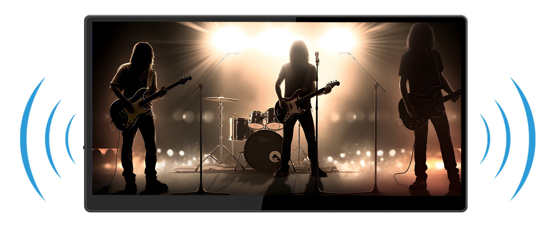 スピーカー搭載