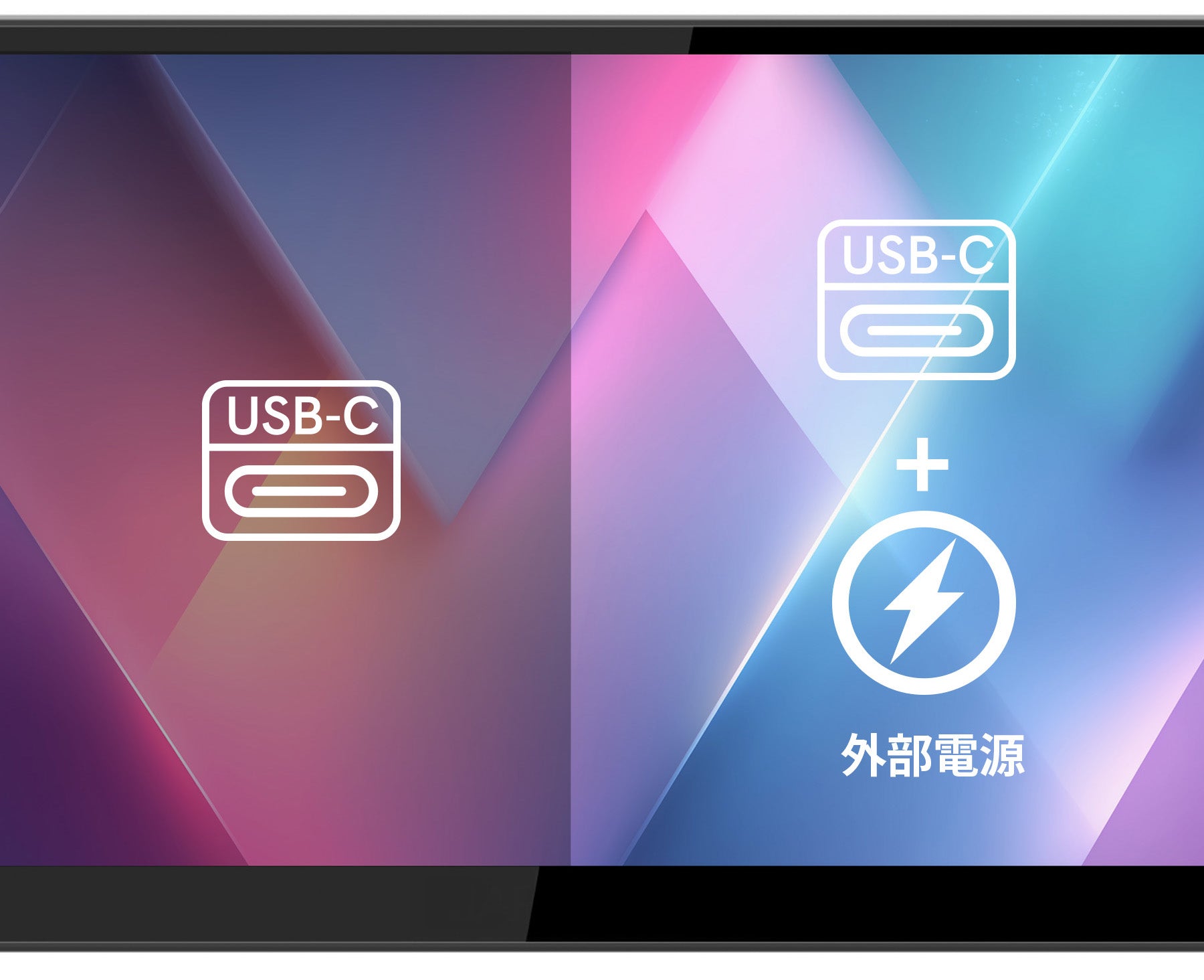 USB-C接続時の明るさについて