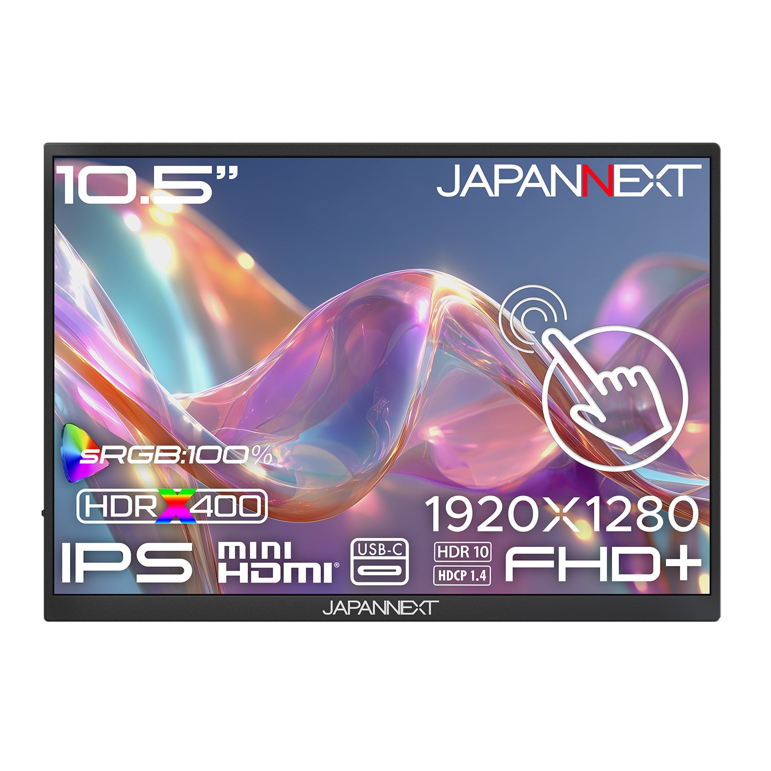 JAPANNEXT モニター JN-MD-IPS105FP 専用カバー付き ECサイト限定】JAPANNEXT 10.5インチ IPSパネル搭載 フルHD+(1920x1280