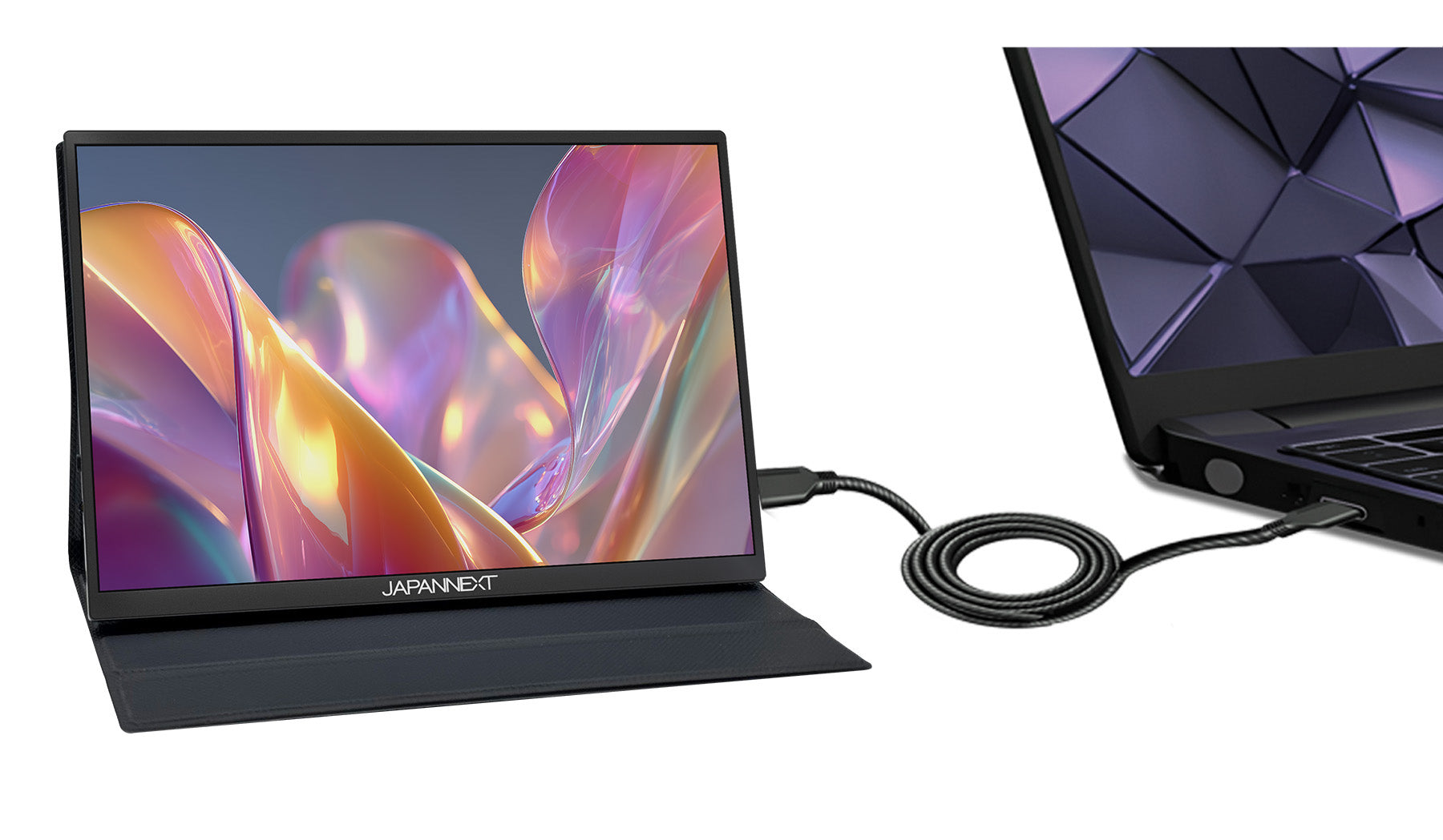 デュアルディスプレイがどこでも可能