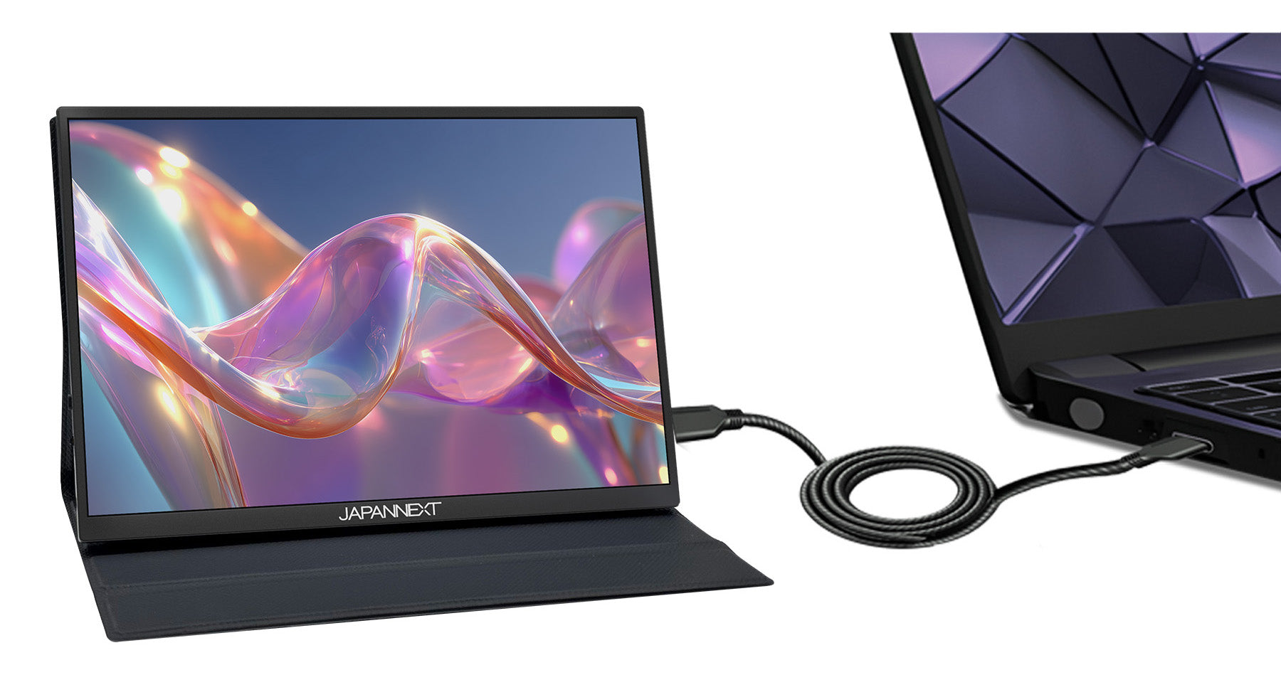 デュアルディスプレイがどこでも可能