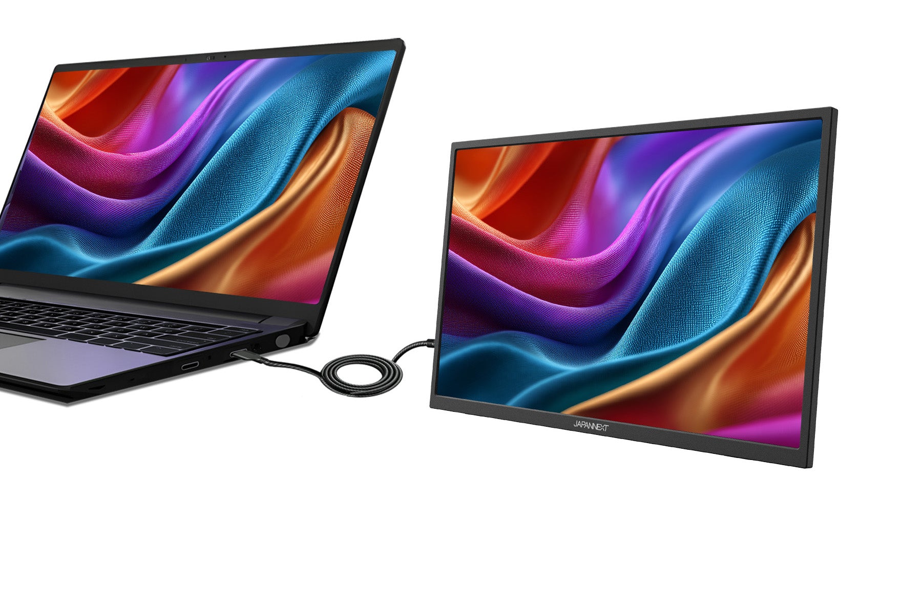 デュアルディスプレイがどこでも可能