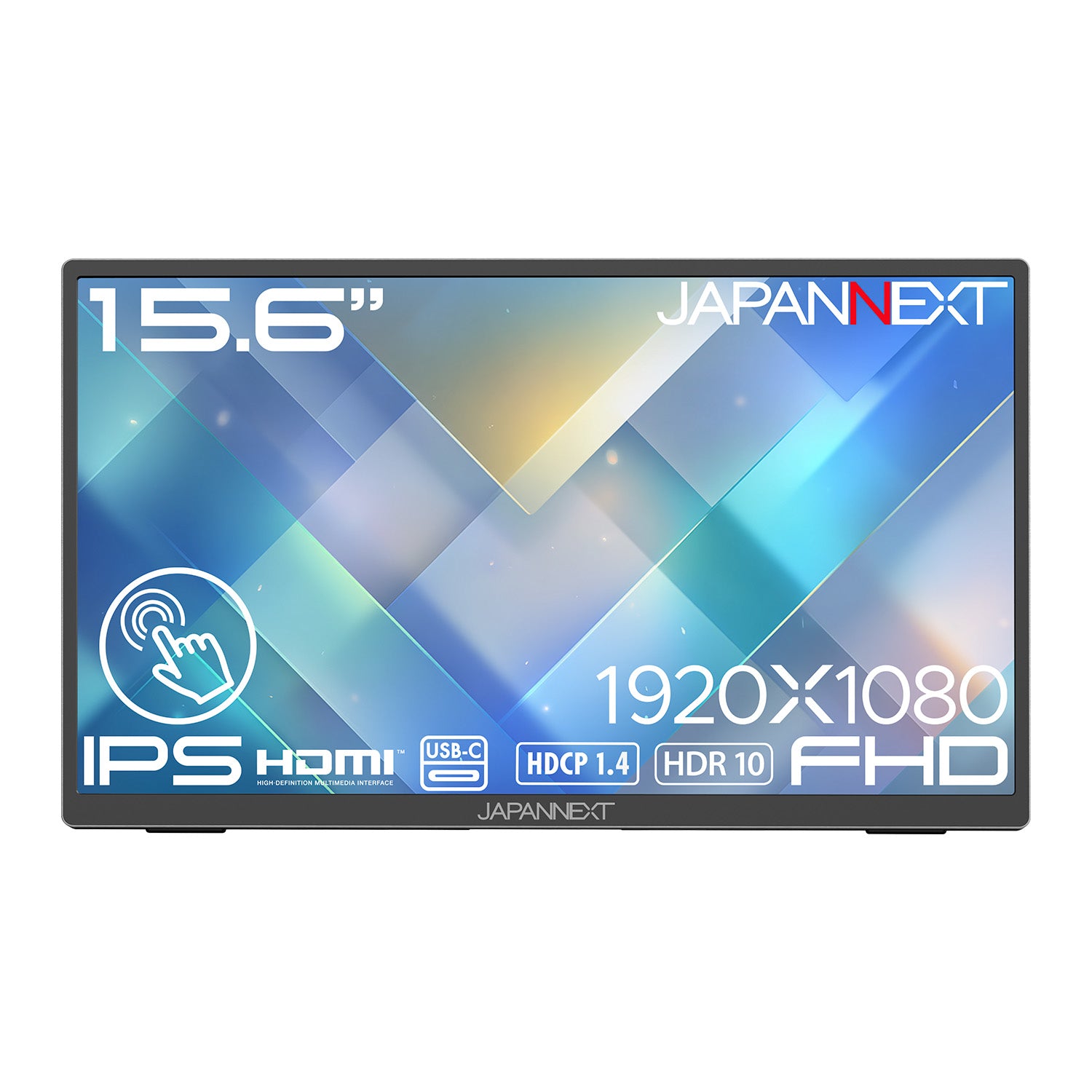 ECサイト限定】JAPANNEXT 15.6インチ IPSパネル搭載 10点マルチタッチ