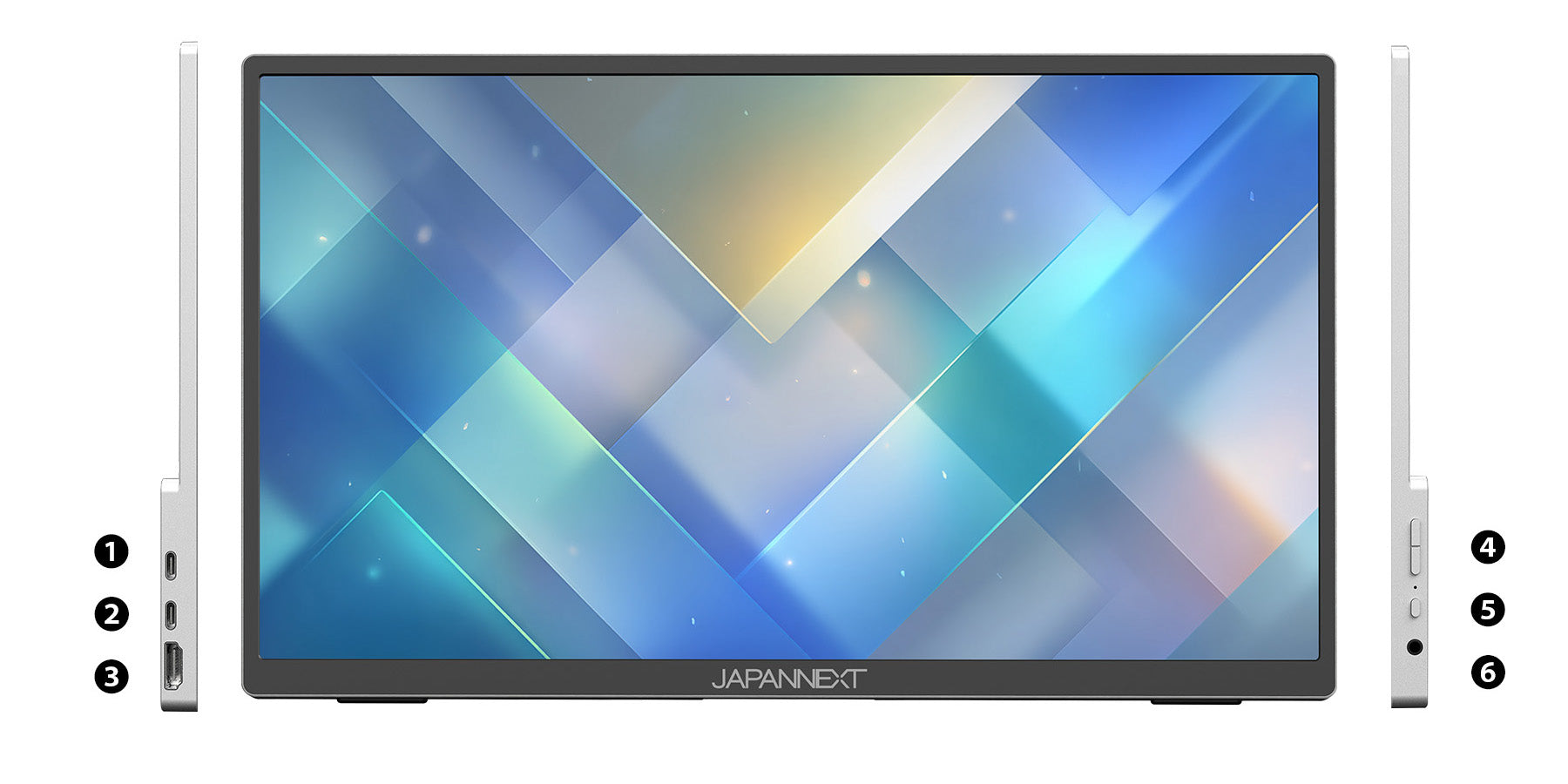 ECサイト限定】JAPANNEXT 15.6インチ IPSパネル搭載 10点マルチタッチ