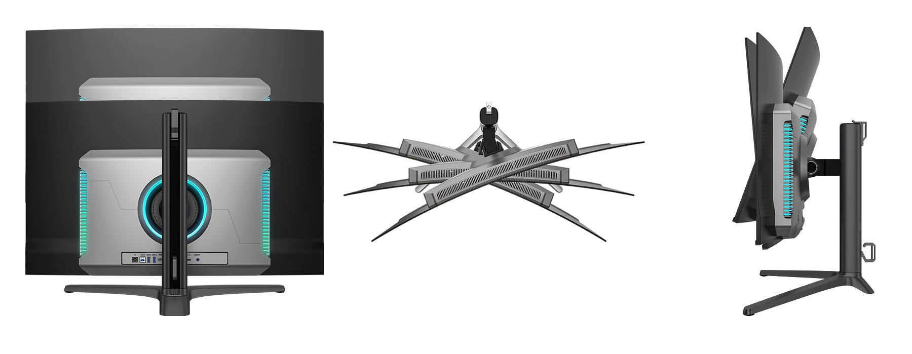 31.5インチ 量子ドット有機EL 湾曲4Kモニター
