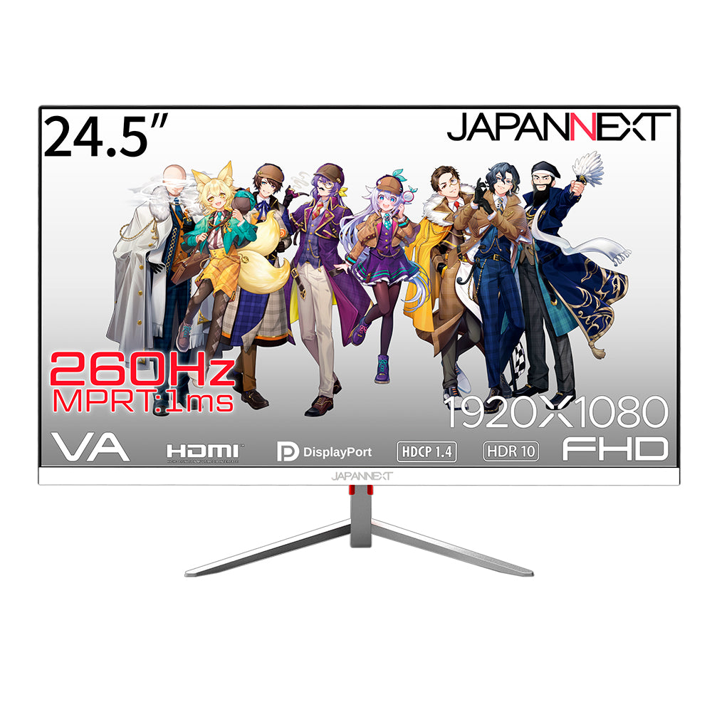≪2025年6月以降発送予定≫JN-V245FHDR260-W-PS【ぺぇいん青年会コラボモデル】