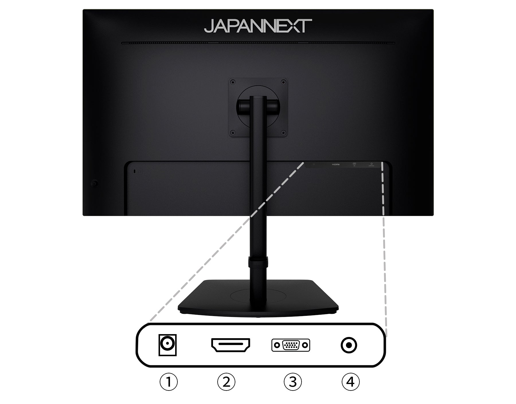 JAPANNEXT 32インチ VAパネル搭載 フルHD(1920x1080)解像度 液晶 