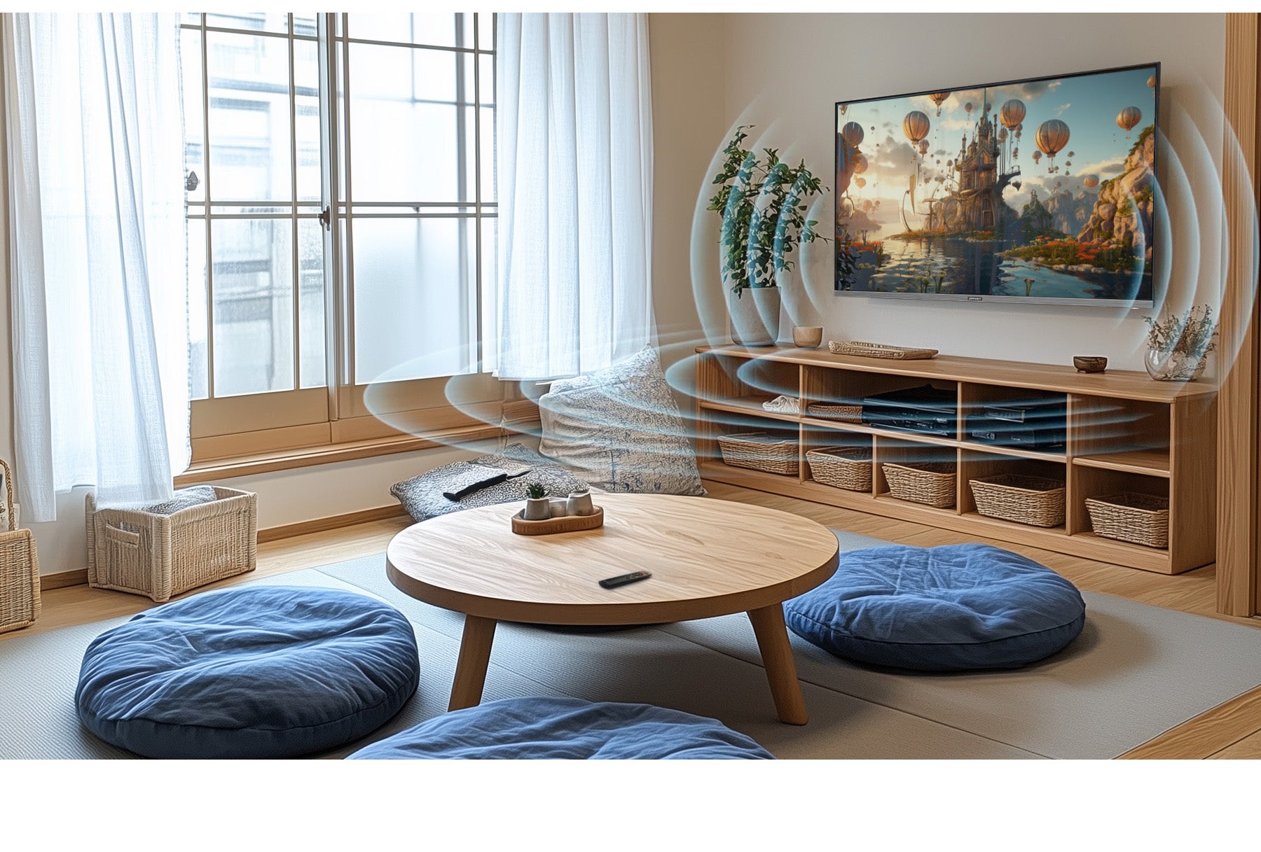 スピーカー搭載