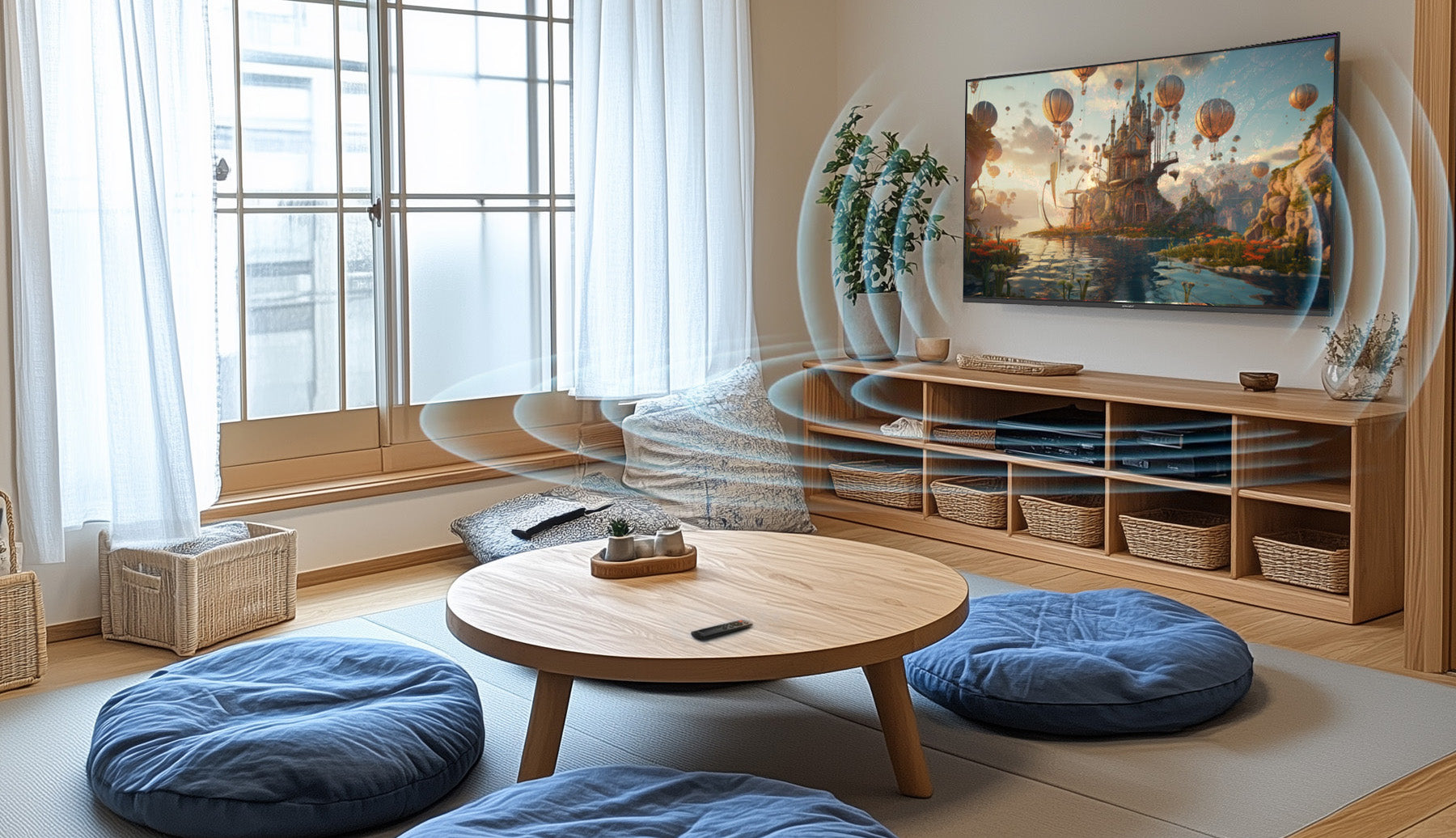 スピーカー搭載