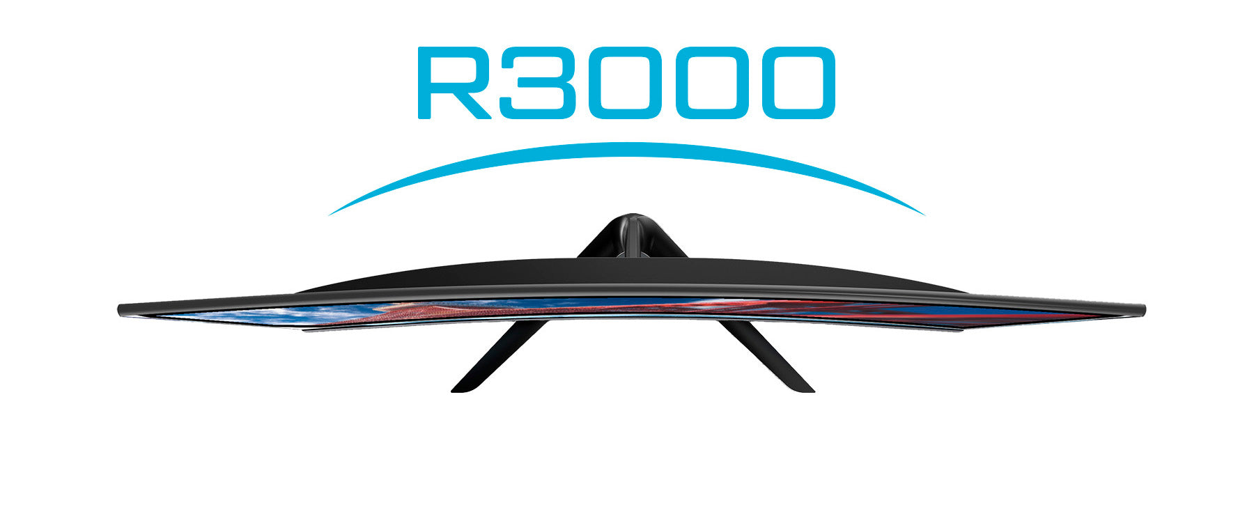 曲面スクリーン