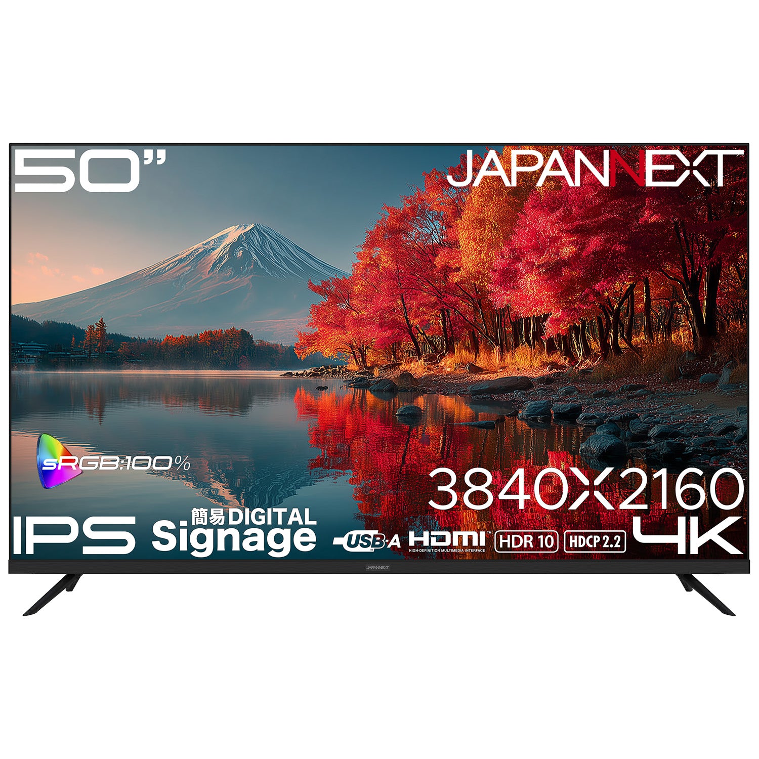 JAPANNEXT 50インチ IPSパネル 4K液晶モニター JN-i50U Amazon.co.jp限定】JAPANNEXT 50インチ IPSパネル搭載 4K(3840×2160