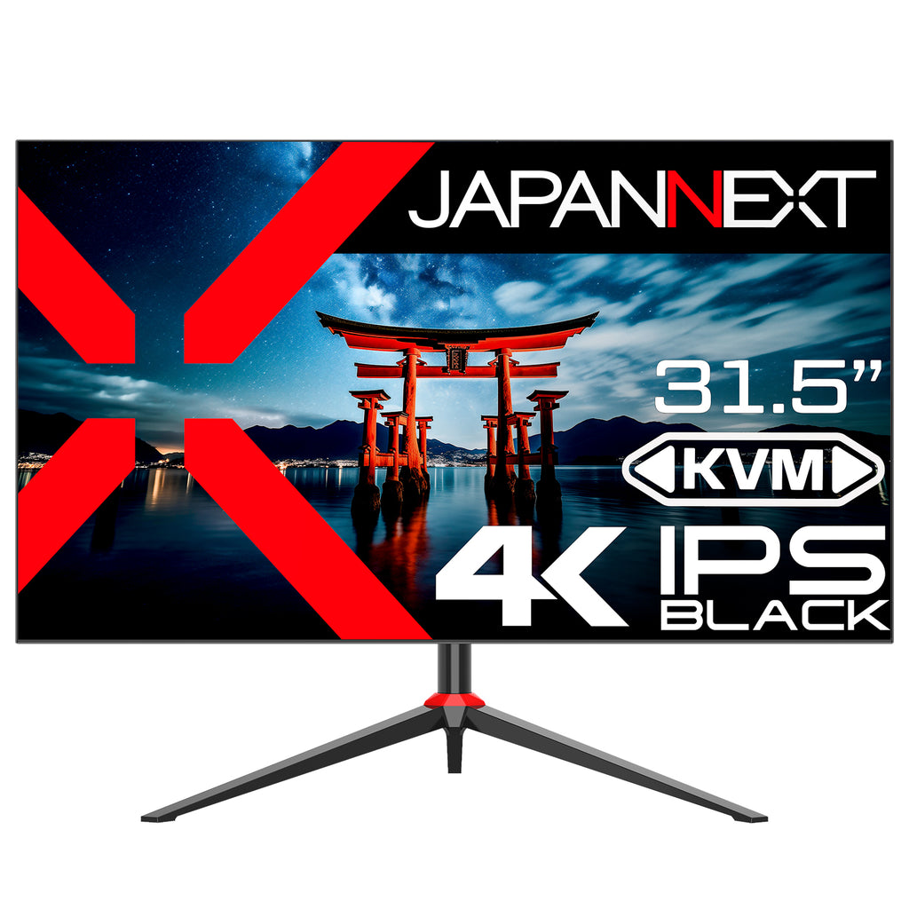 Amazon.co.jp限定】JAPANNEXT 31.5インチ IPS BLACKパネル搭載 4K  